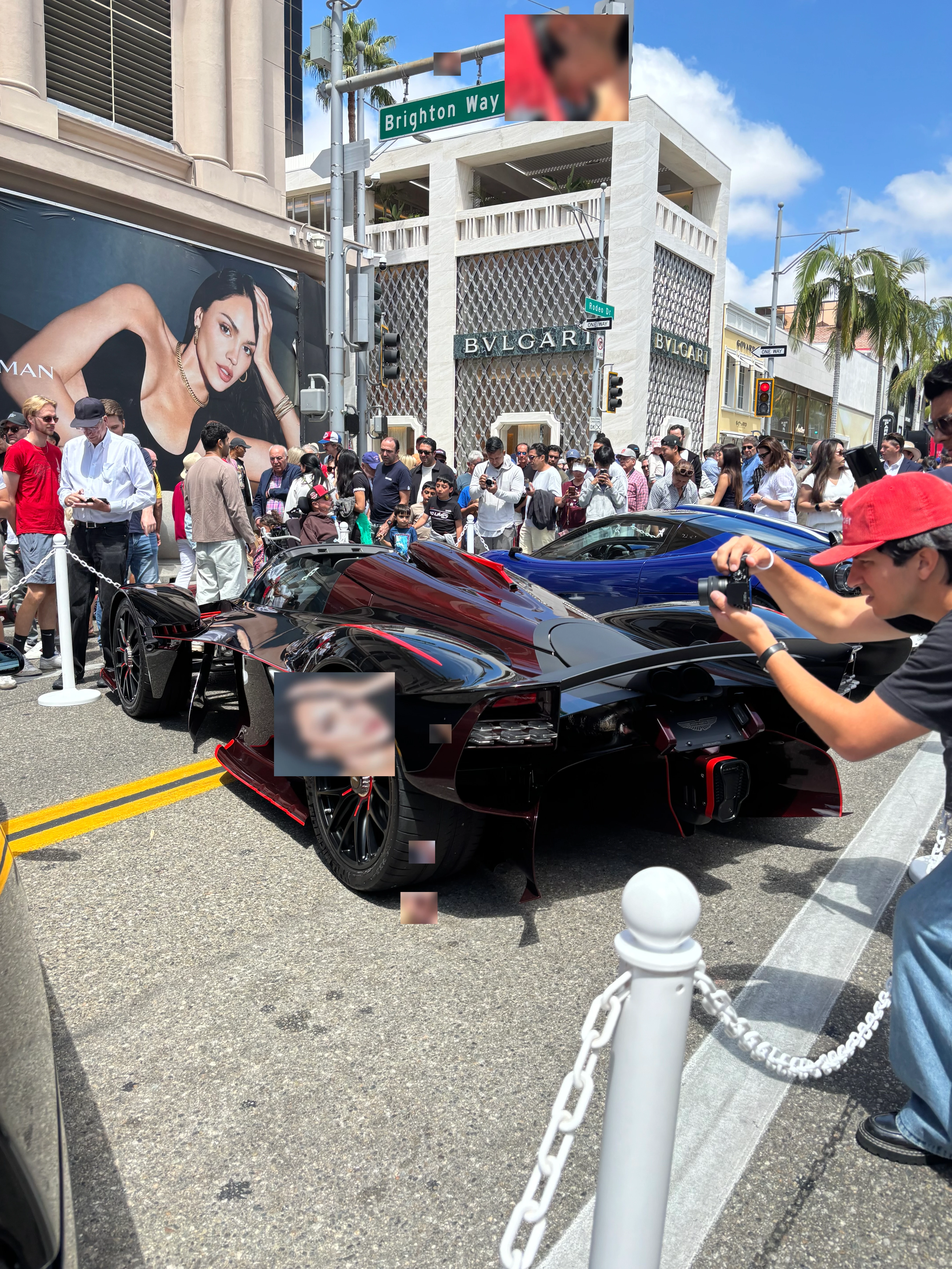 Aston Martin Valkyrie Spyder spotted in Beverly Hills