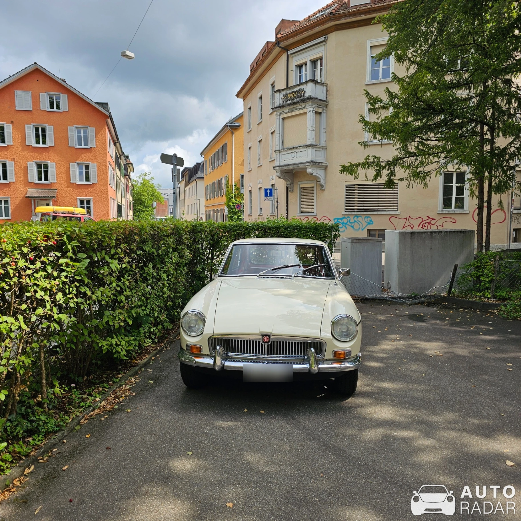 MG MGB spotted in St. Gallen, Switzerland