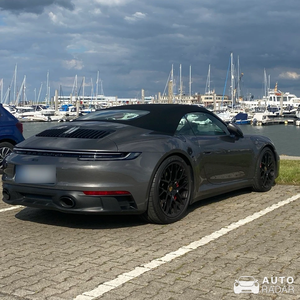 Porsche 992 Carrera Cabriolet MkI spotted in Norden