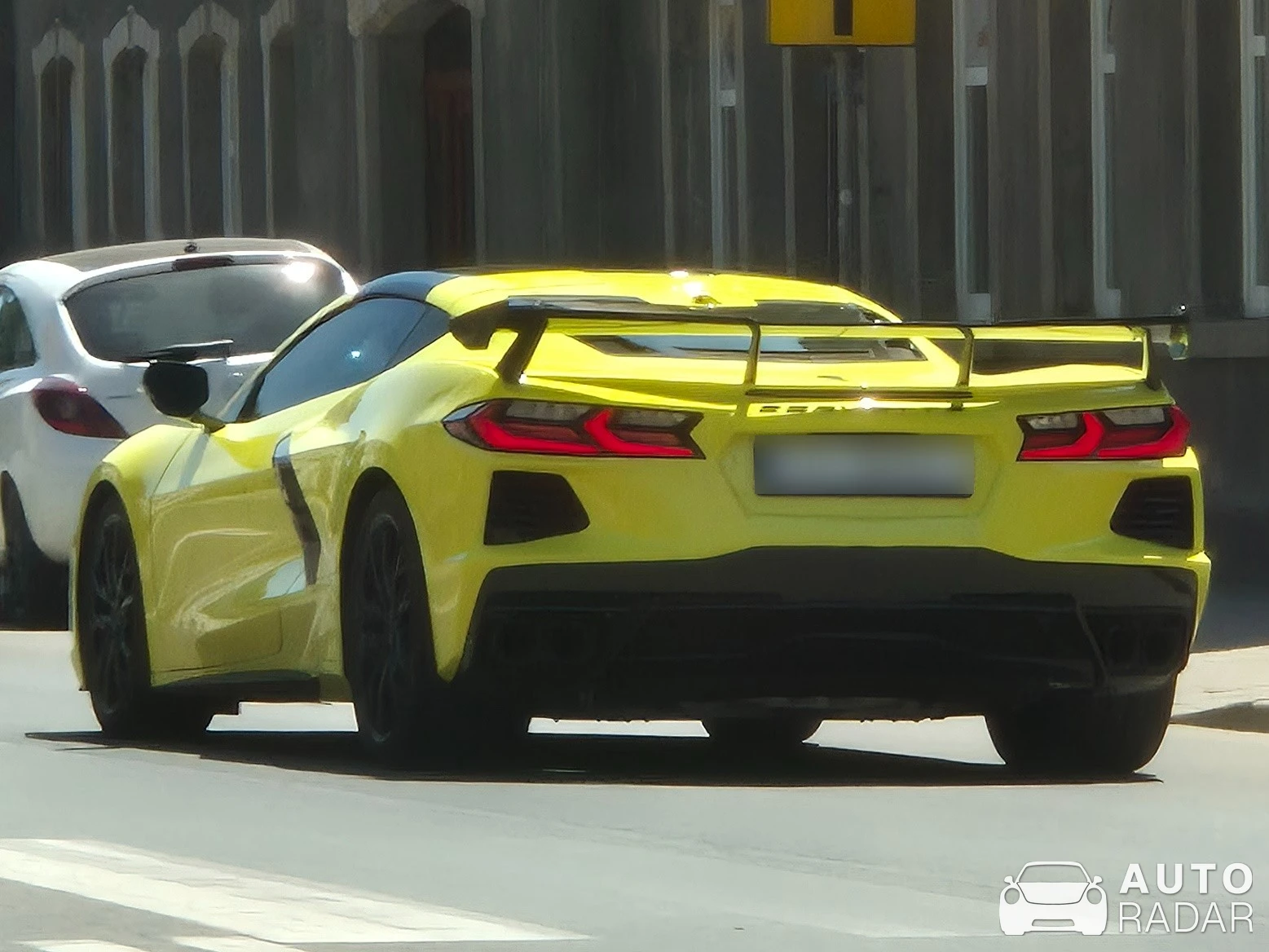 Chevrolet Corvette C8 Stingray spotted in Bielanka