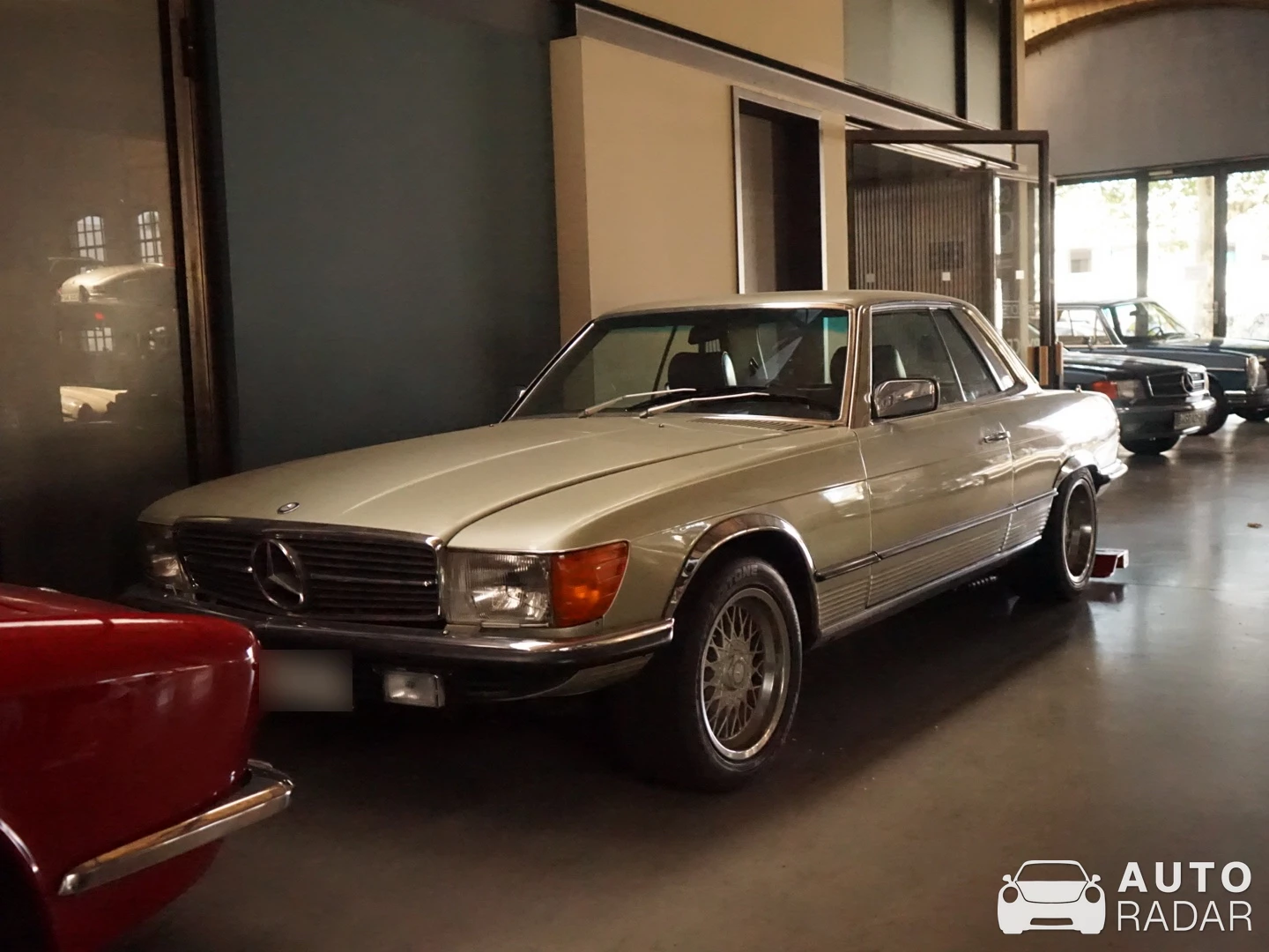 Mercedes-Benz SLC-Klasse spotted in Berliini