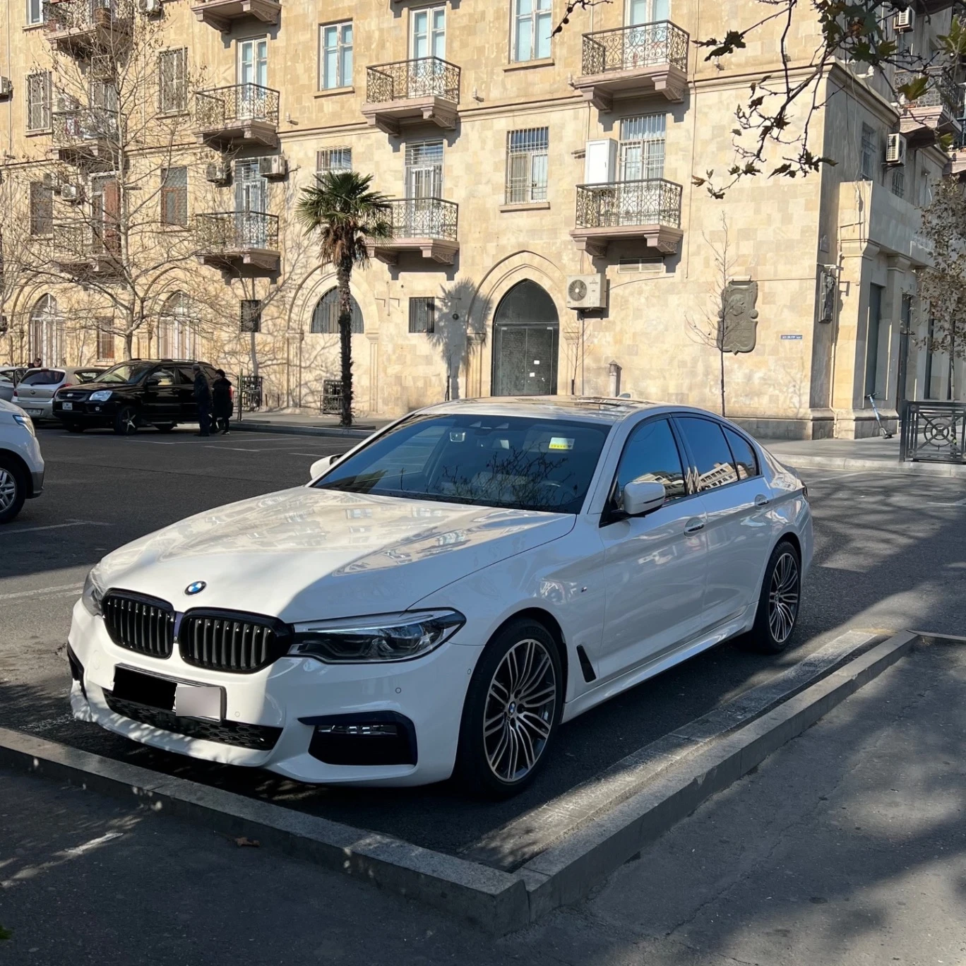 Bmw M550d  spotted in Баку, Азербайджан