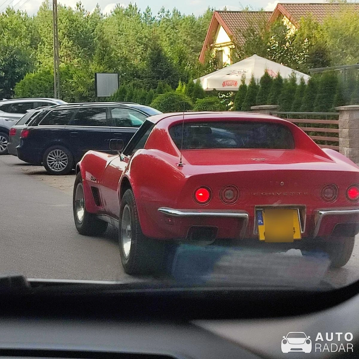 Chevrolet Corvette spotted in Spychowo, Poland