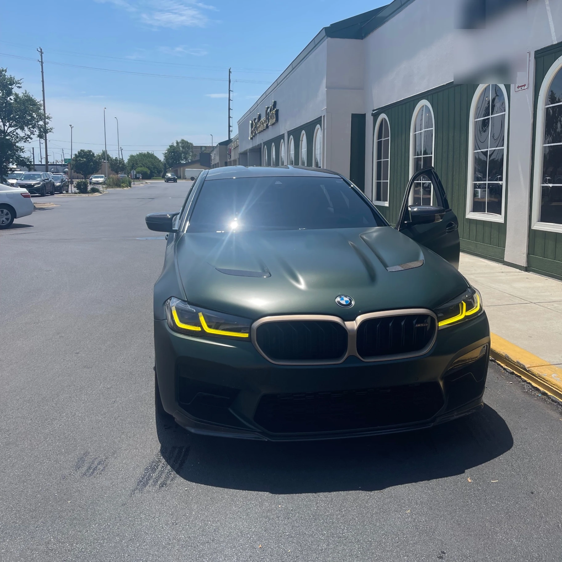 BMW M5 F90 CS spotted in Des Plaines, United States