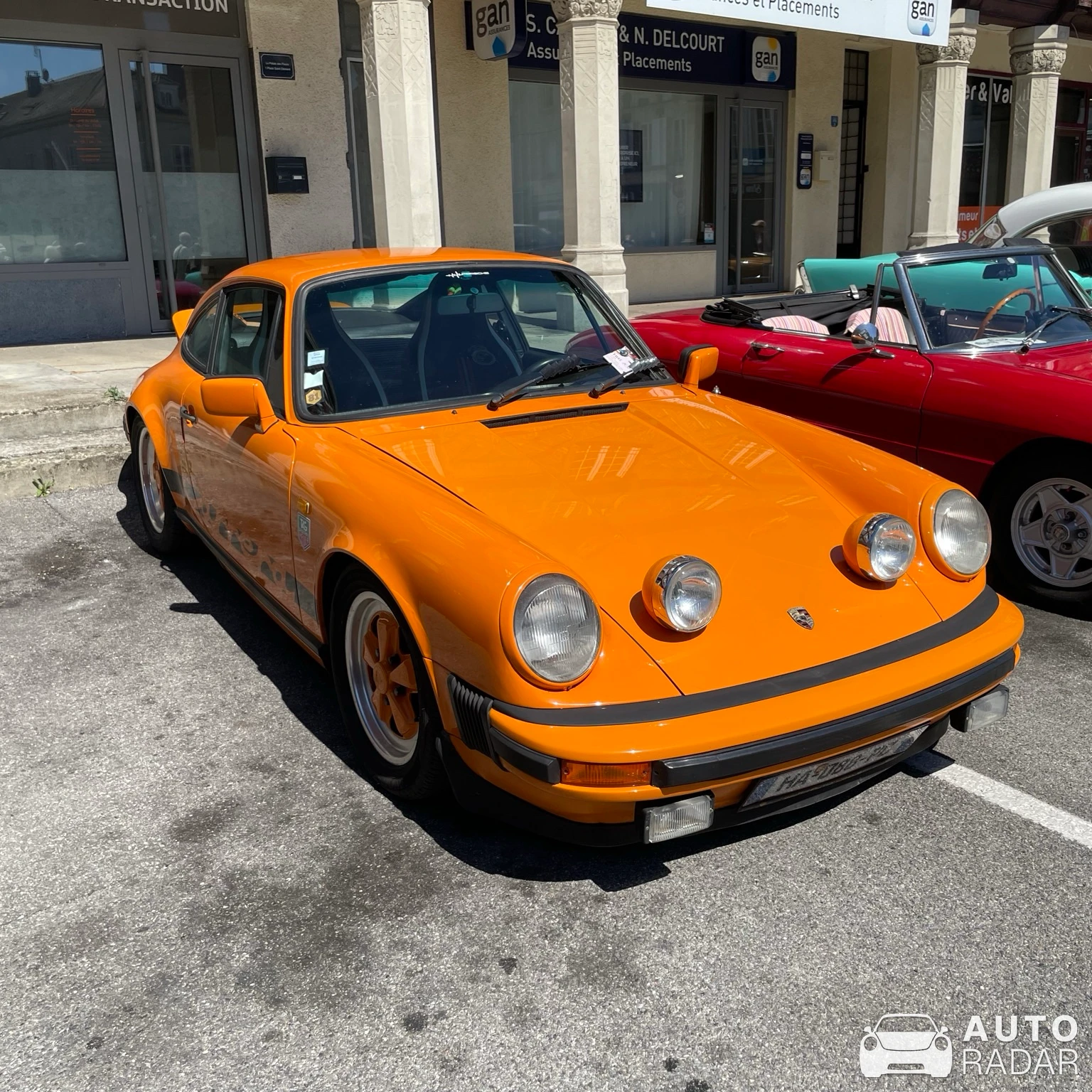 Porsche 911 SC spotted in Compiègne