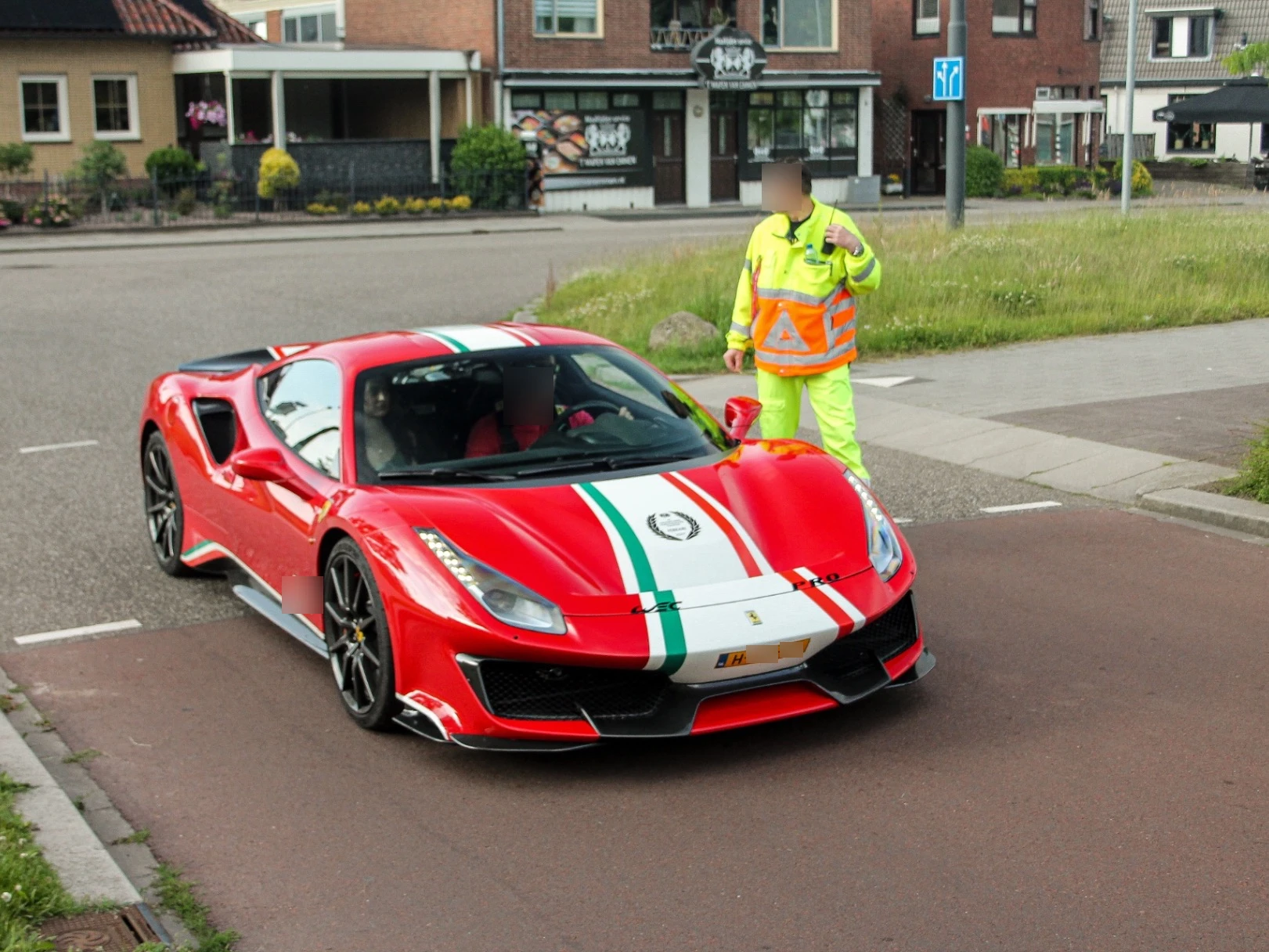 Ferrari 488 Pista Piloti spotted in Emmen, Nederland