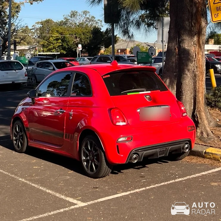 Abarth 595 spotted in North Geelong