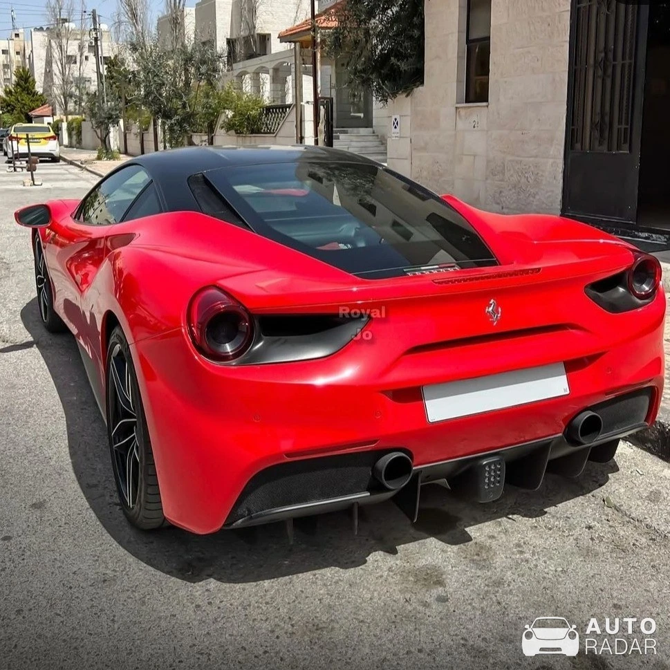 Ferrari 488 GTB spotted in Amman, Jordan