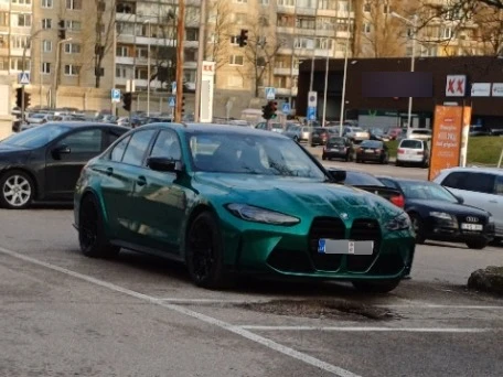 BMW M3 Competition (G80) spotted in Kaunas, Lithuania