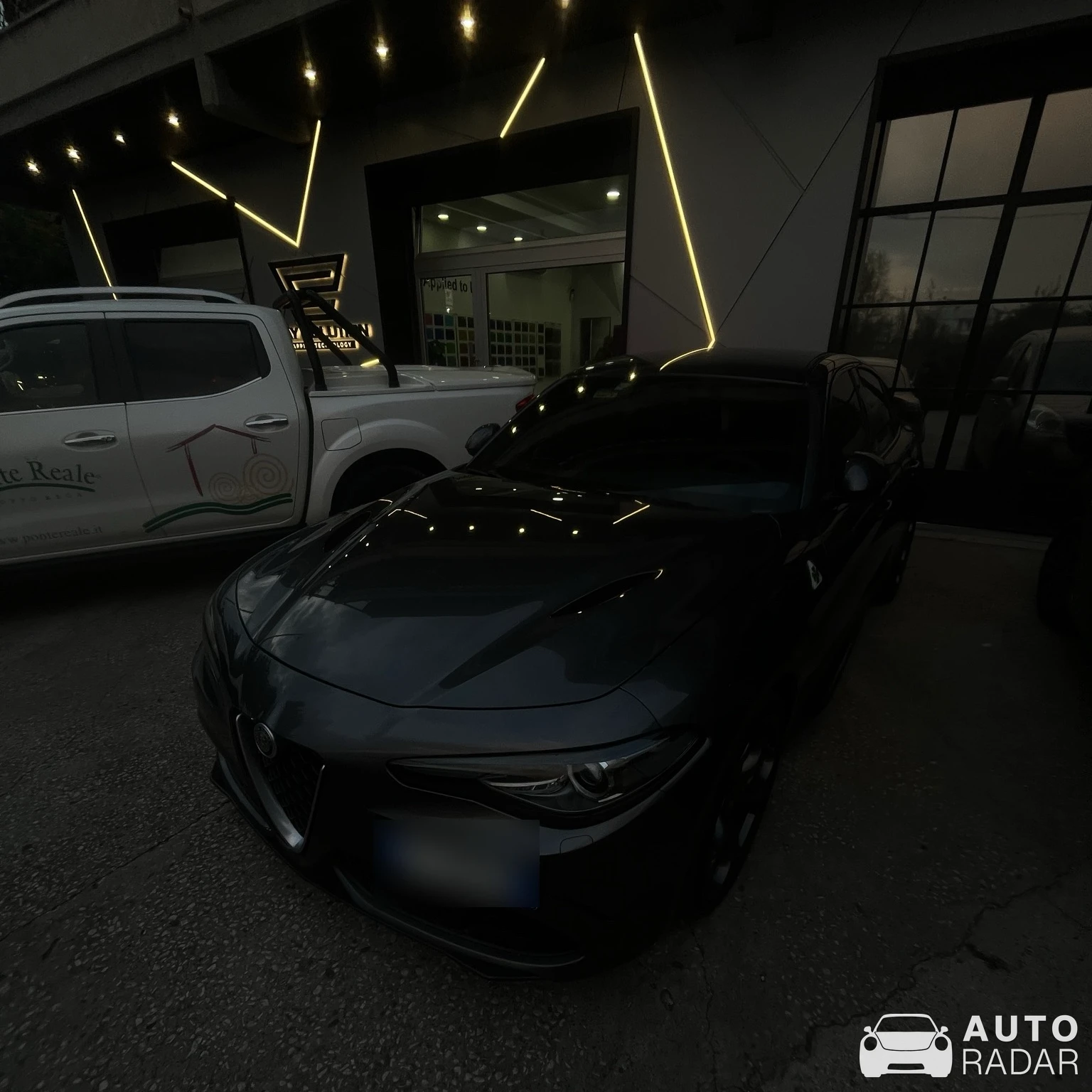 Alfa Romeo Giulia Quadrifoglio spotted in Naples