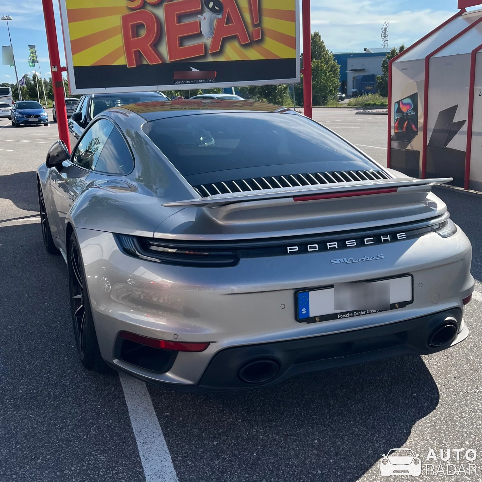Porsche 992 Turbo S MkI spotted in Marieberg, Sweden