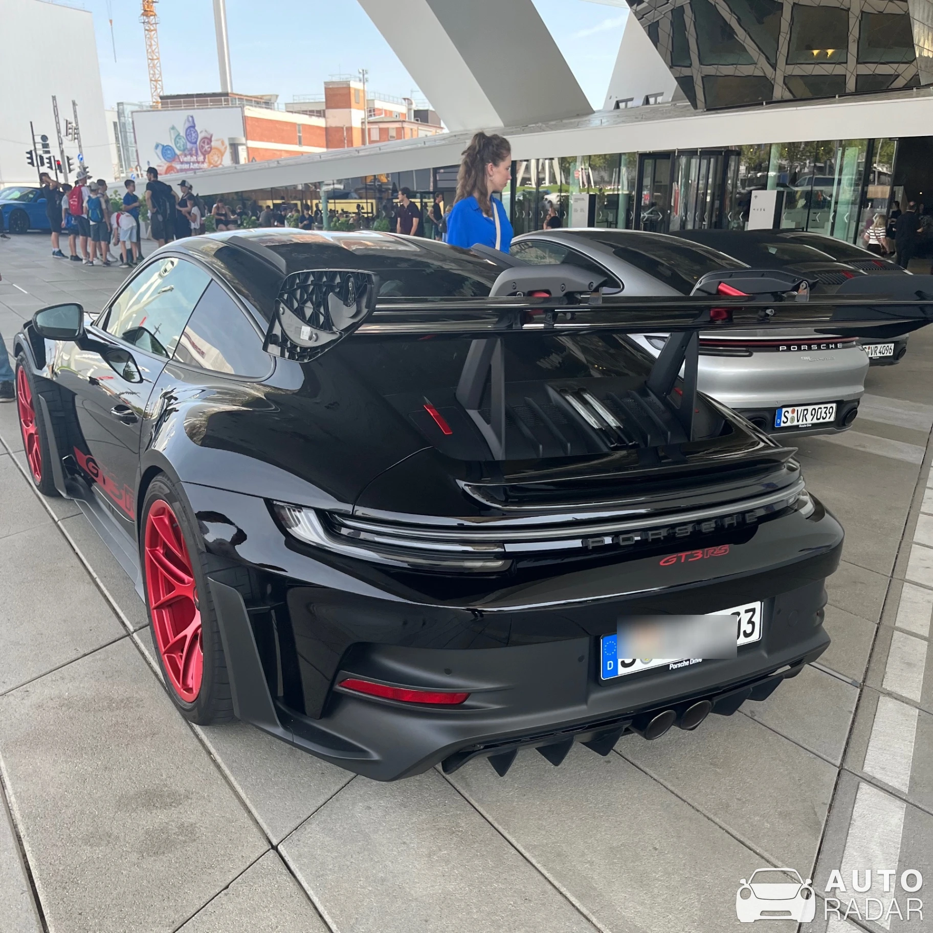 Porsche 992 GT3 RS spotted in Stuttgart, Deutschland