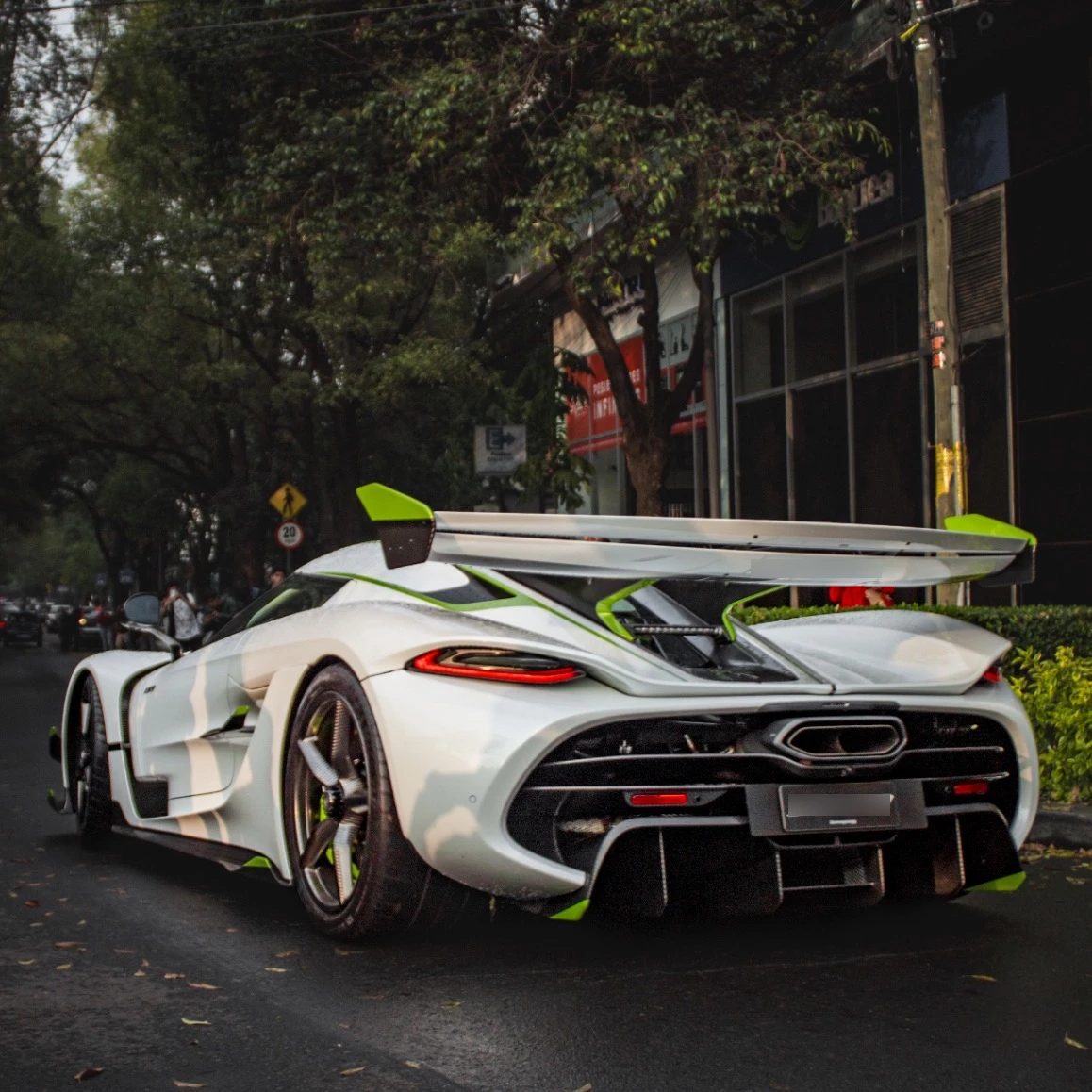Koenigsegg Jesko spotted in Ciudad de México, México