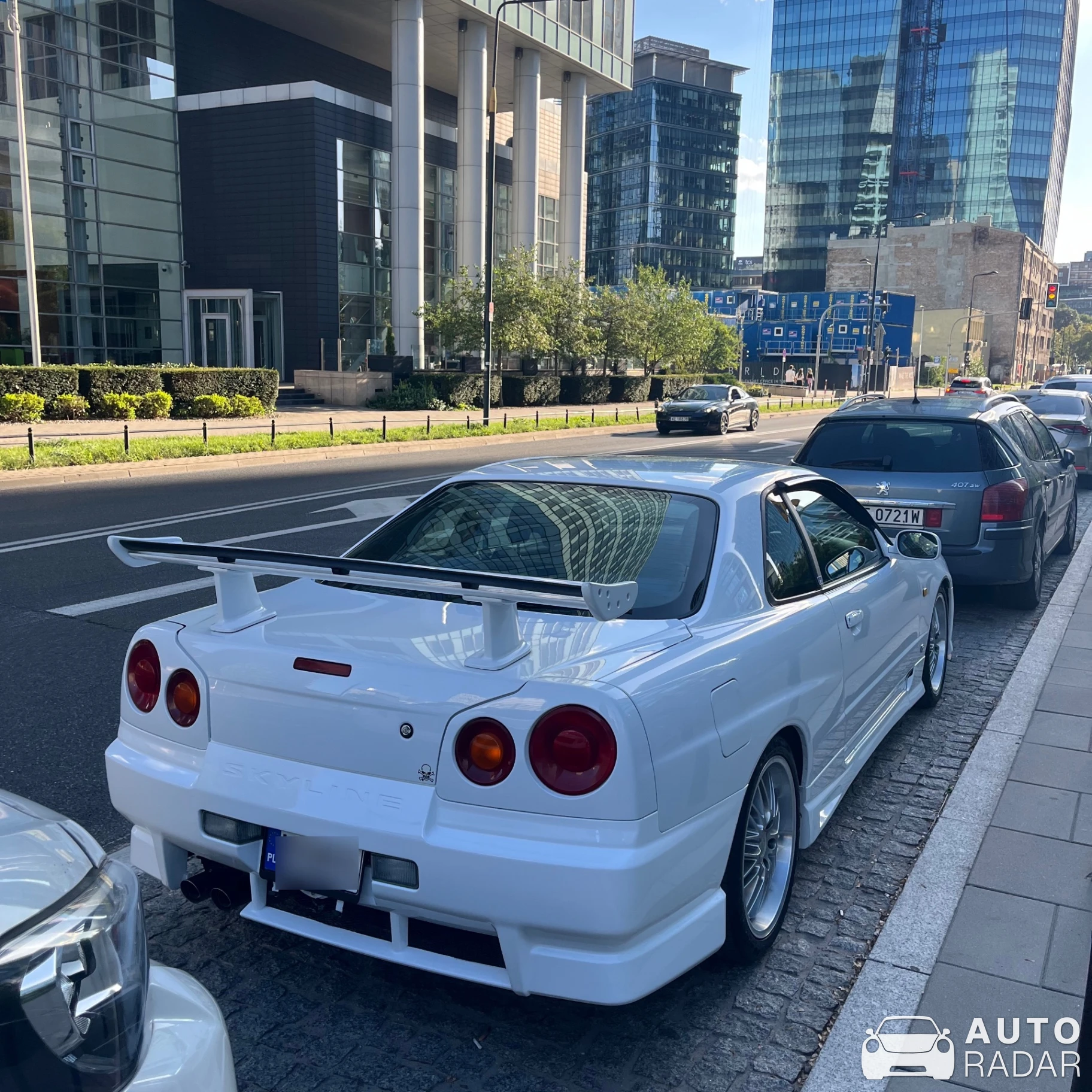 Nissan Skyline R34 spotted in Warszawa, Poland