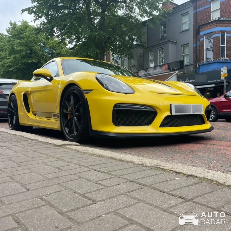 Porsche 981 Cayman GT4 spotted in Belfast, United Kingdom
