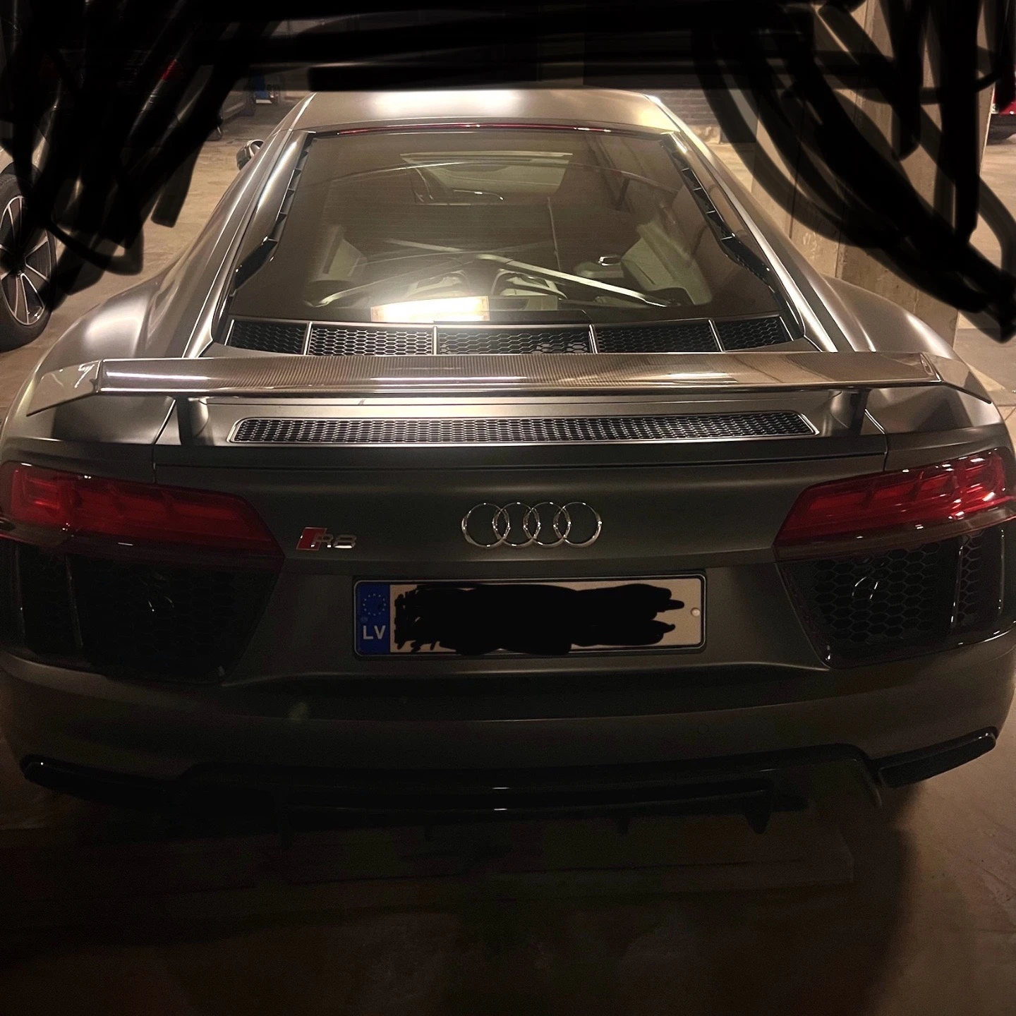 Audi R8 V10 spotted in Riga, Latvia