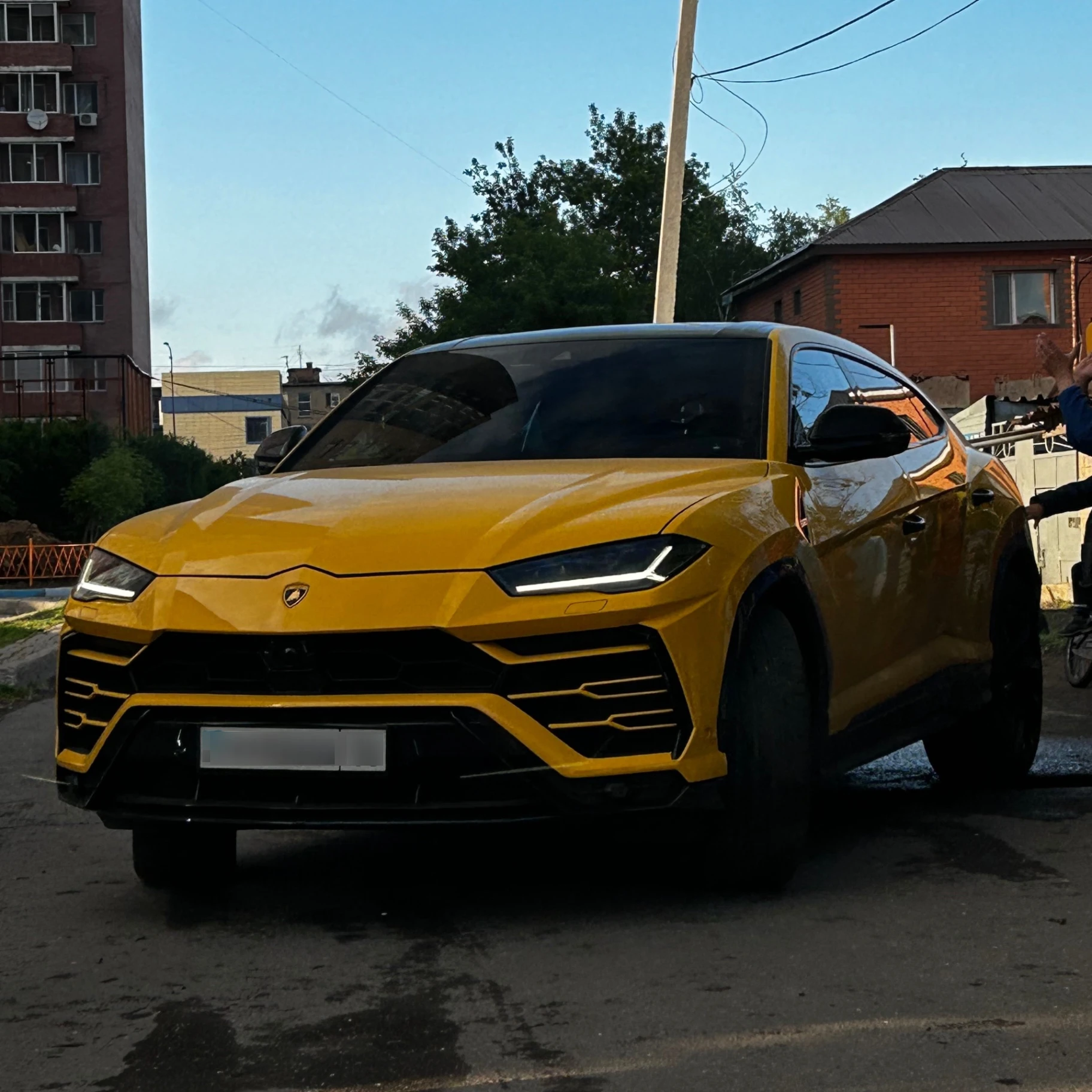 Lamborghini Urus spotted in Astana, Kazakhstan