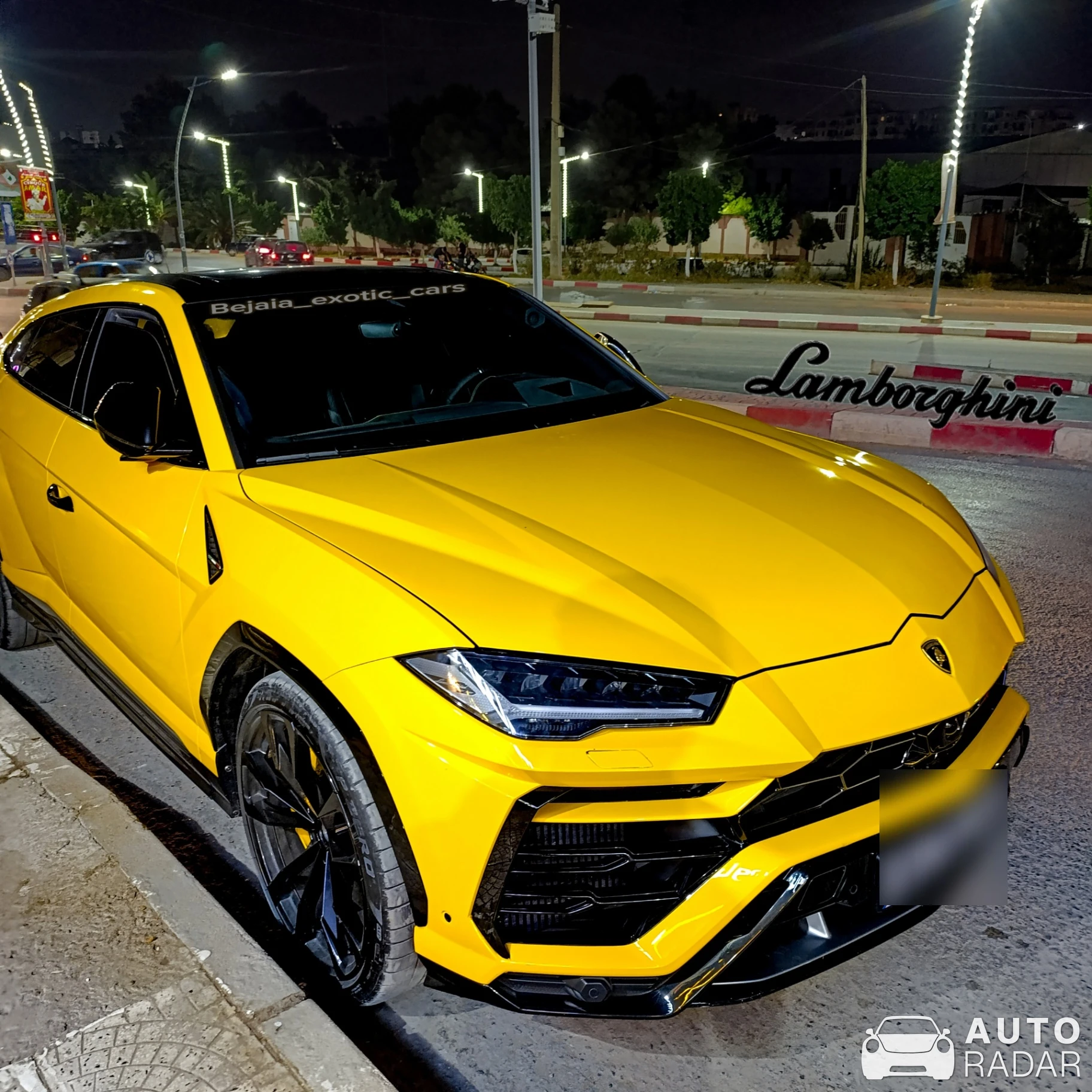 Lamborghini Urus spotted in Béjaïa, Algeria