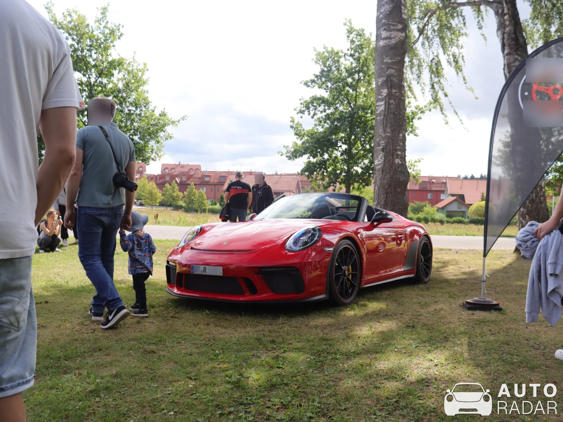 Porsche 991 Speedster spotted in Vantaa, Finland