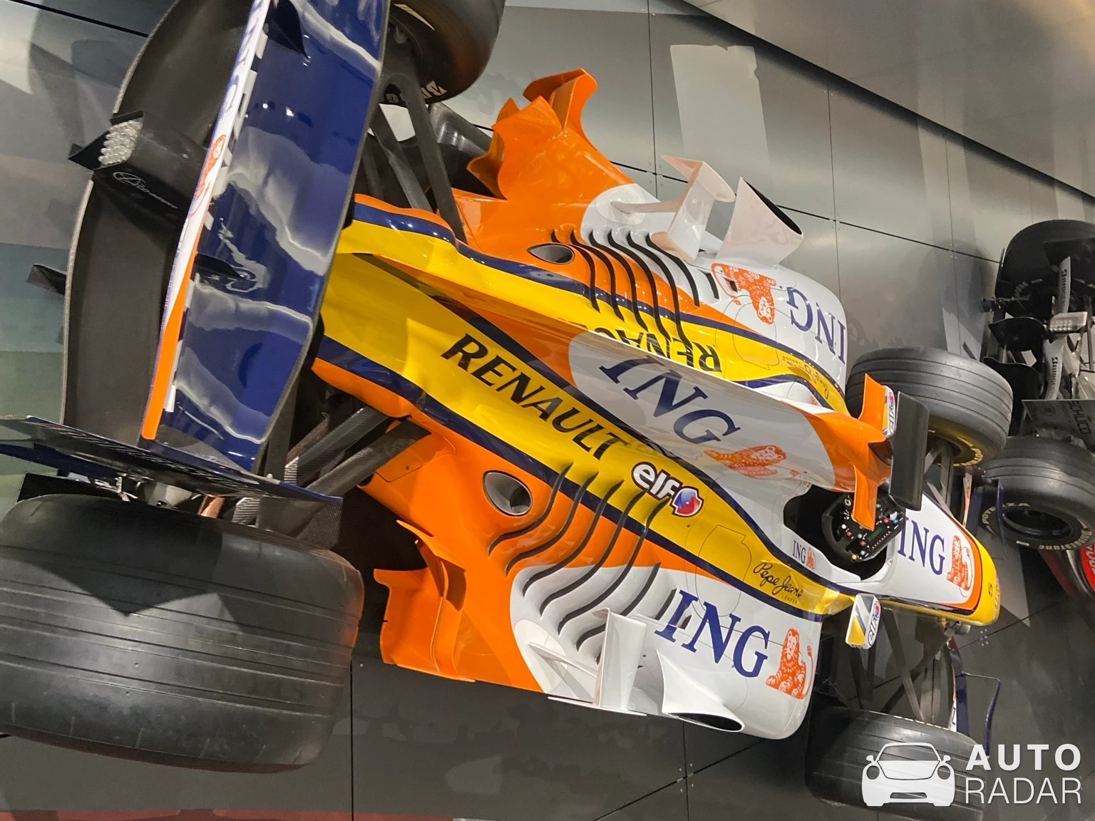 Renault F1 R28 spotted in Monaco