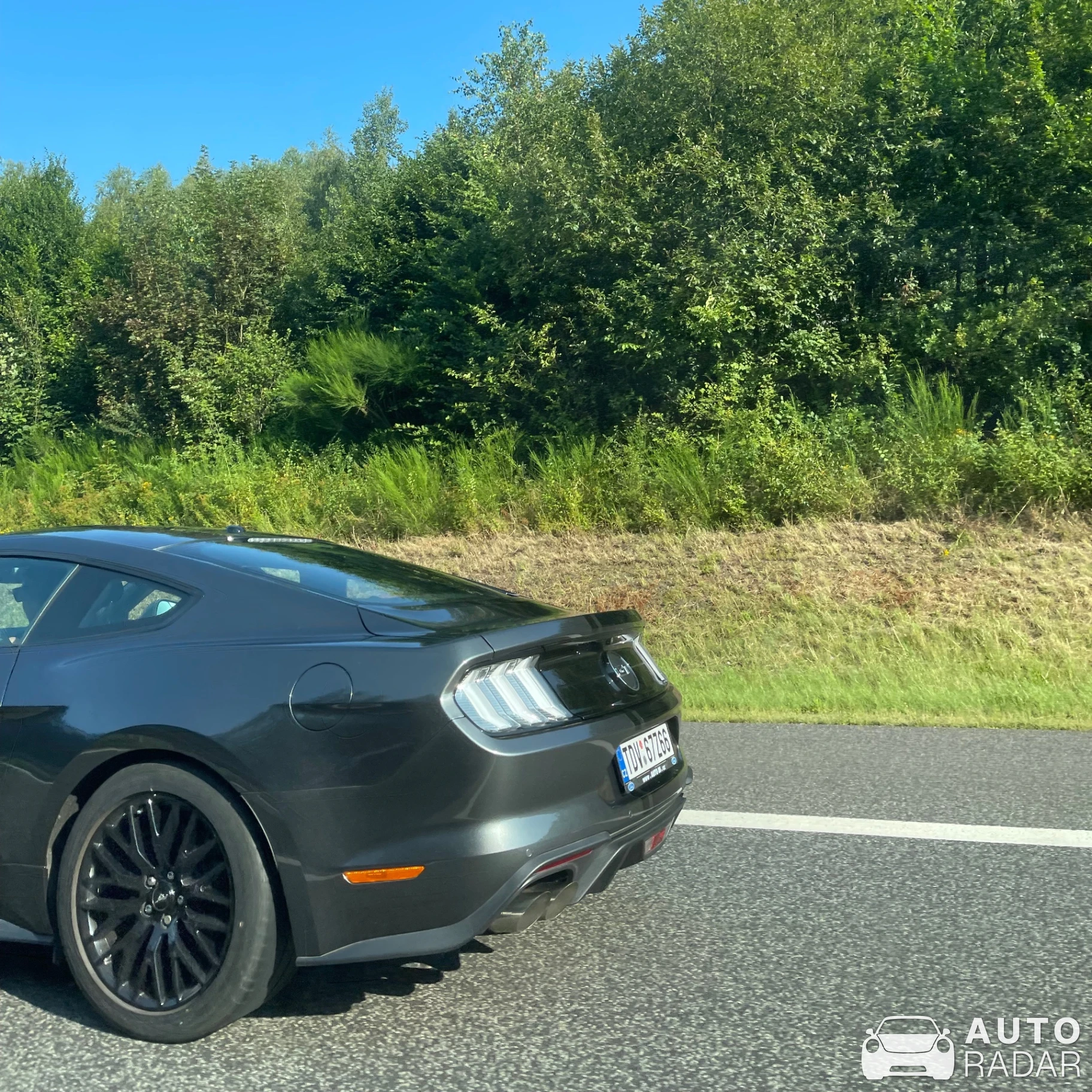 Ford Mustang GT spotted in Moosbach, Germany