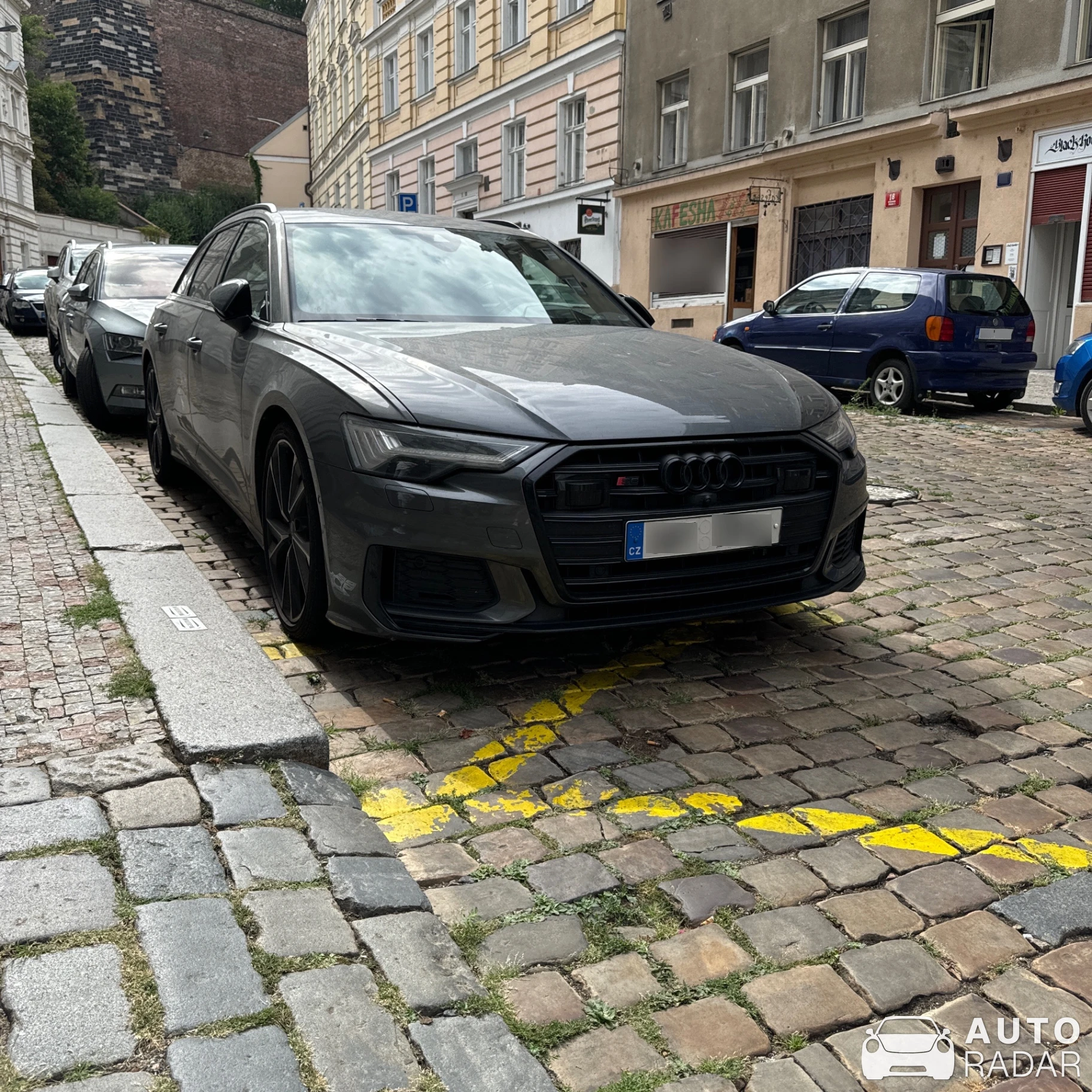 Audi S6 Avant spotted in Praha 2-Vyšehrad, Czechia