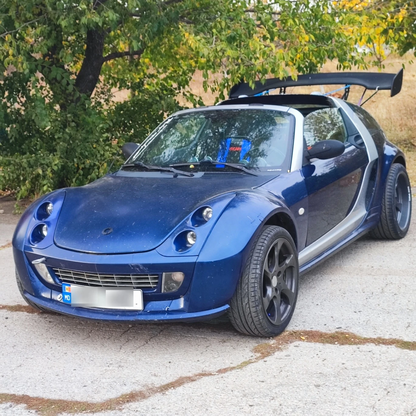 Smart Roadster spotted in Chișinău, Молдова