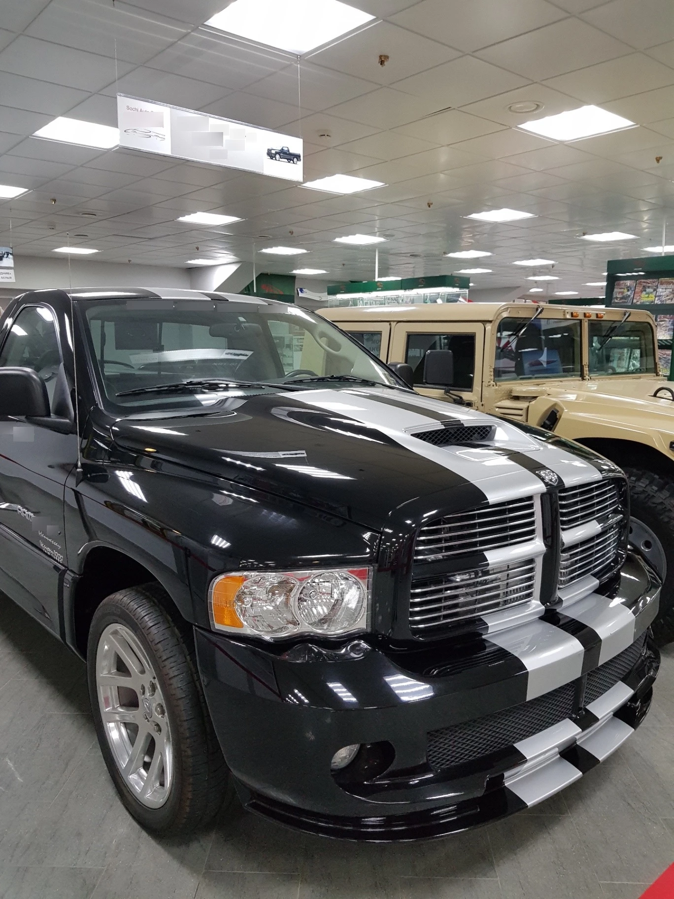 Dodge RAM SRT-10 VENOM 1000 spotted in Сириус, Россия