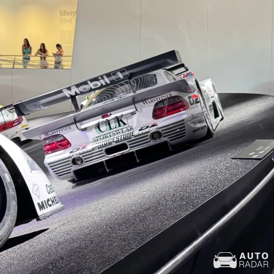 Mercedes-Benz CLK-GTR AMG spotted in Stuttgart