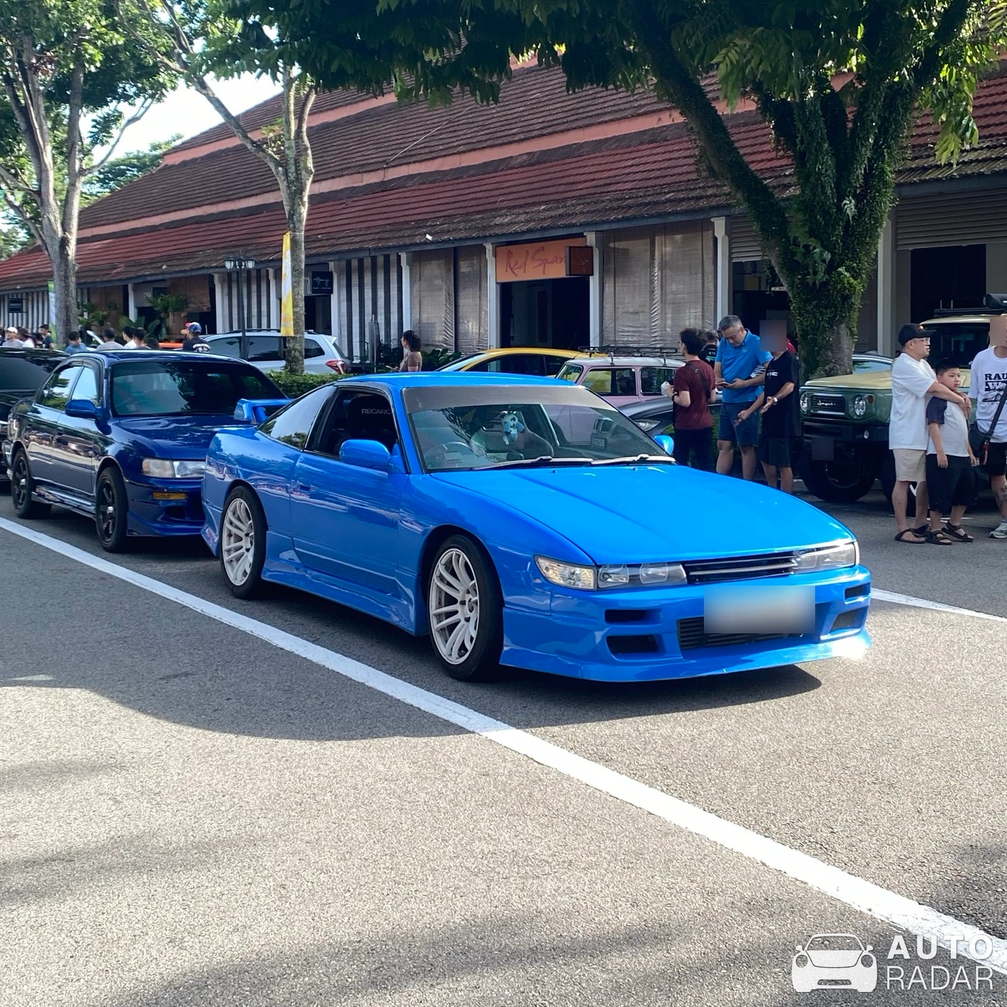 Nissan Silvia S13 spotted in Singapore