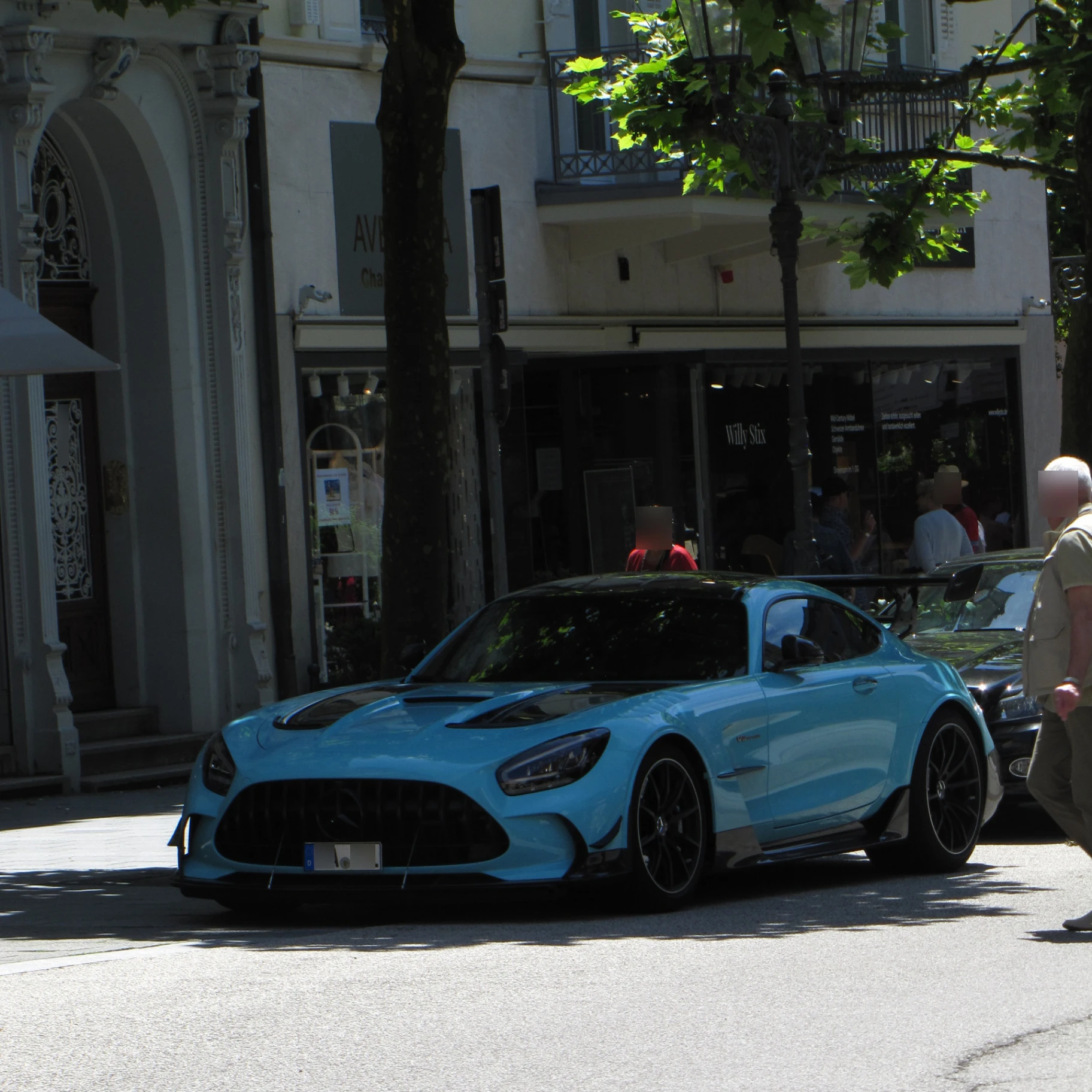 Mercedes-AMG GT Black Series C190 spotted in Baden-Baden, Germany