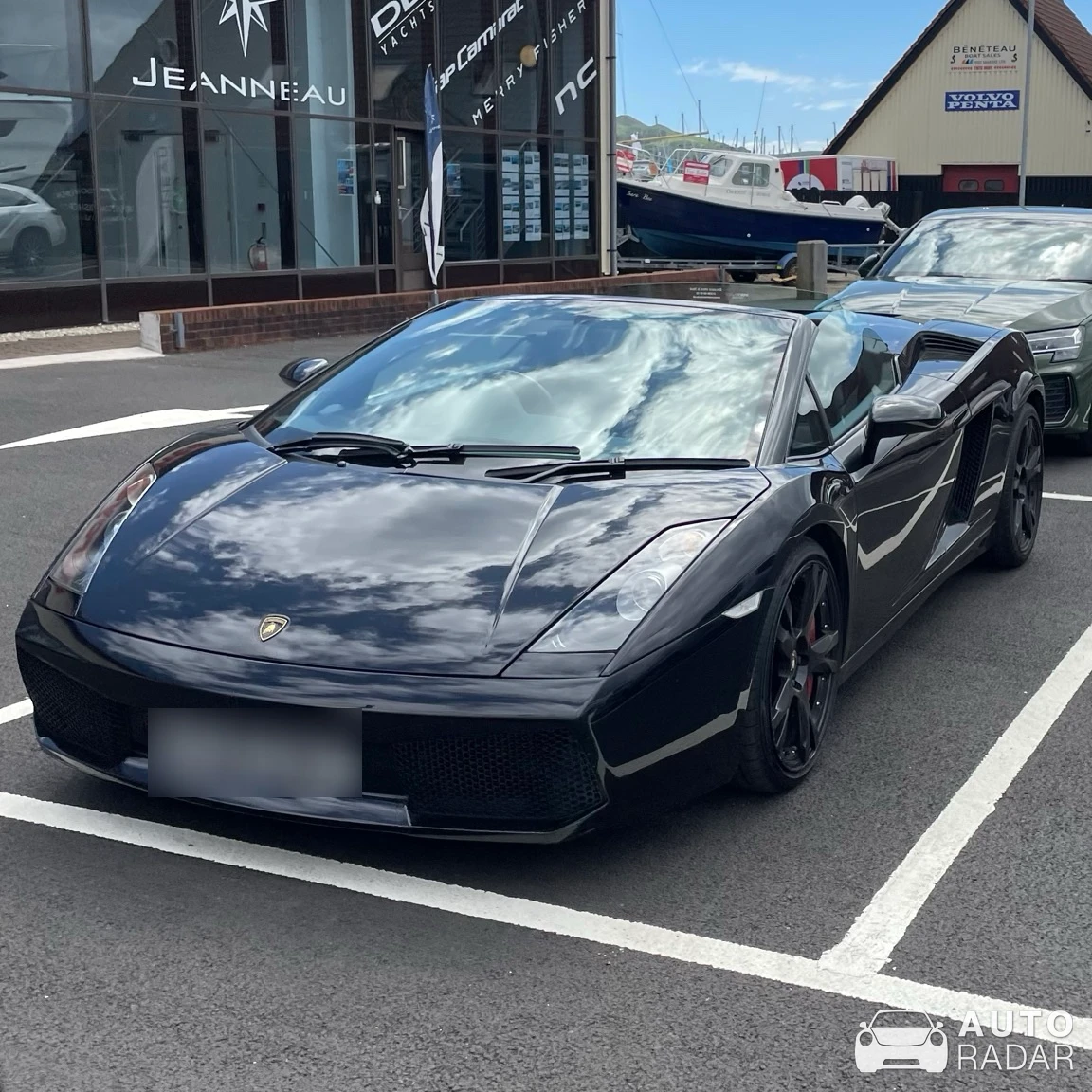 Lamborghini Gallardo Spyder spotted in Largs