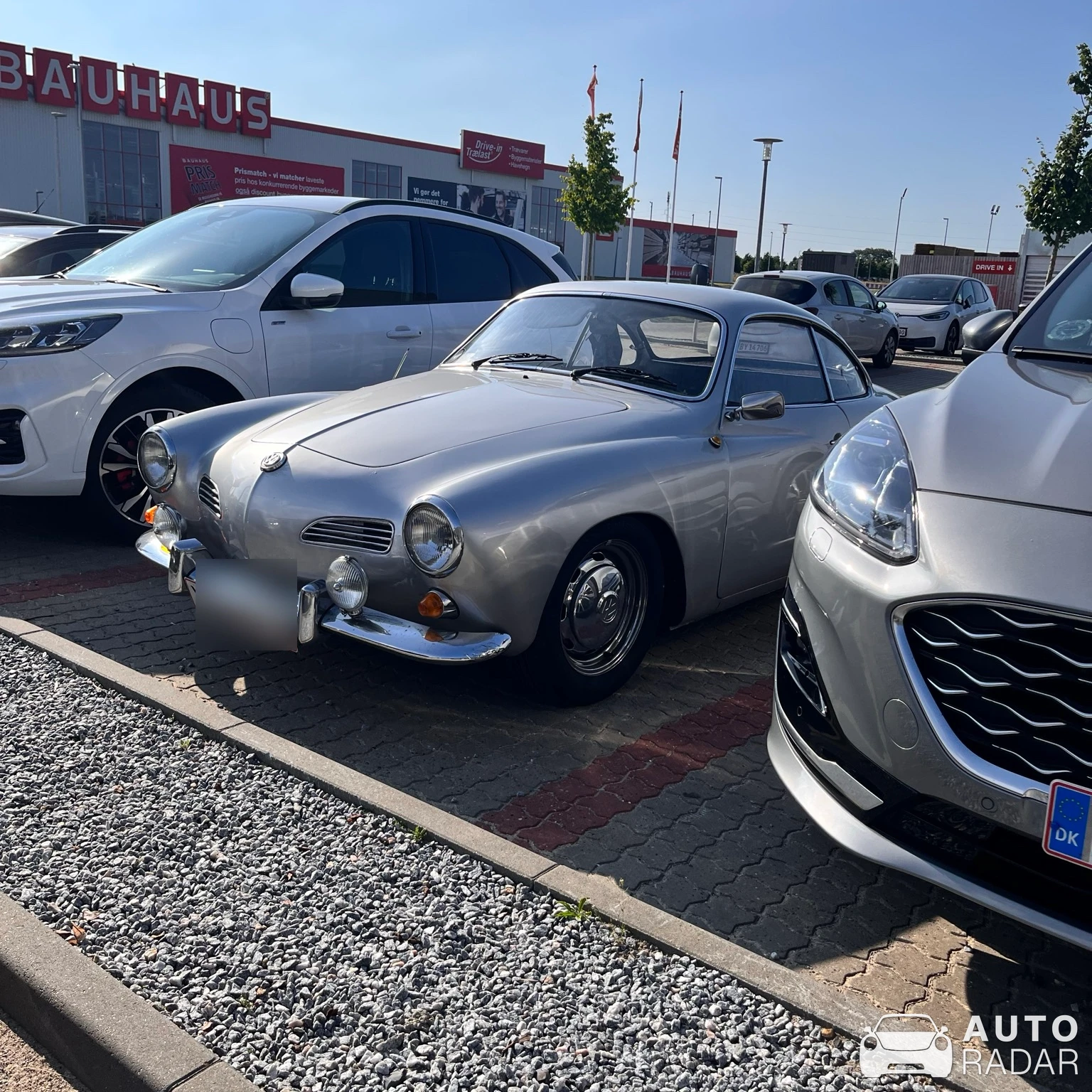 Volkswagen Type 14 Karmann-Ghia spotted in Randers SØ