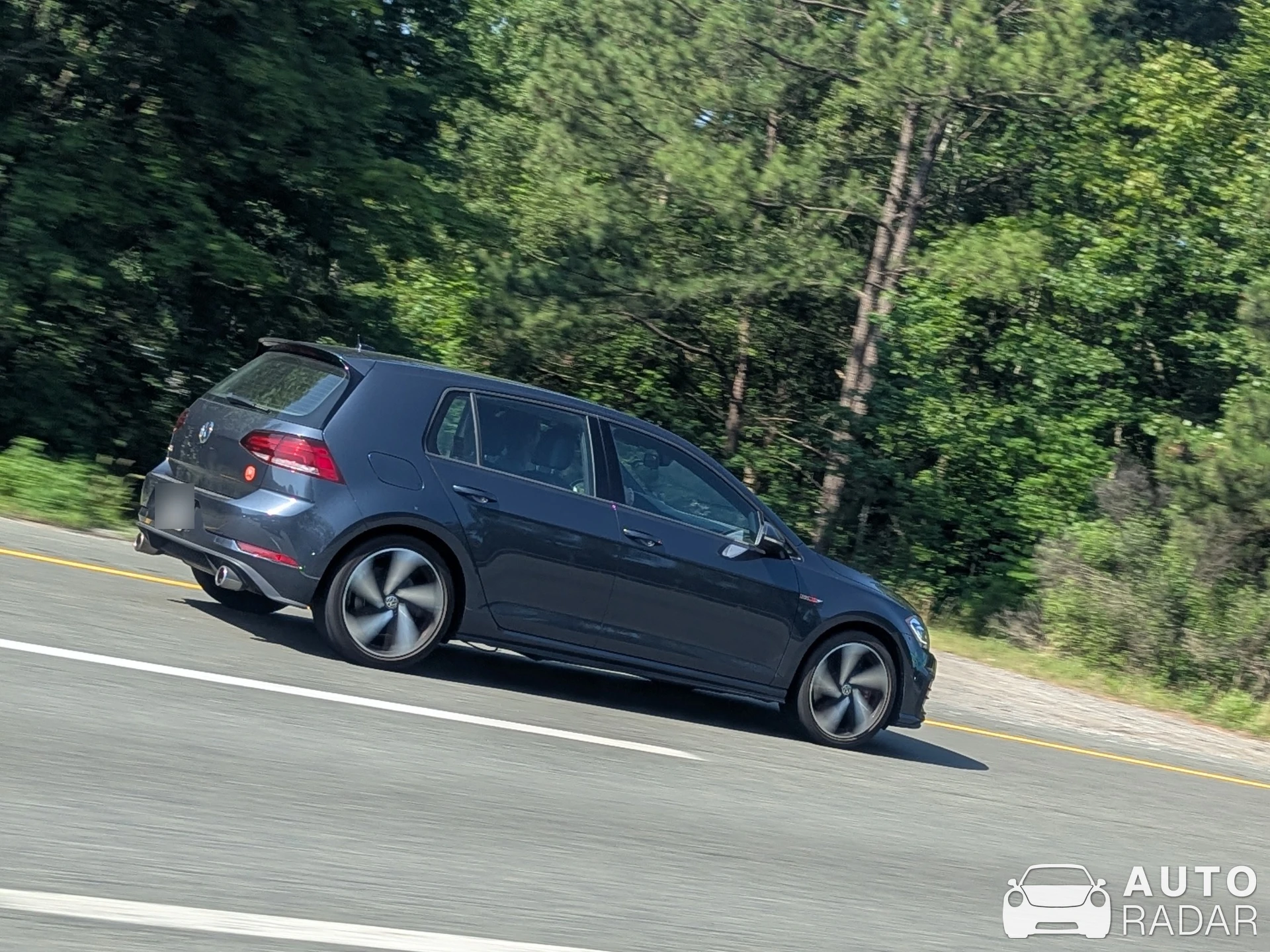 Volkswagen Golf 8.5 GTI spotted in Richmond