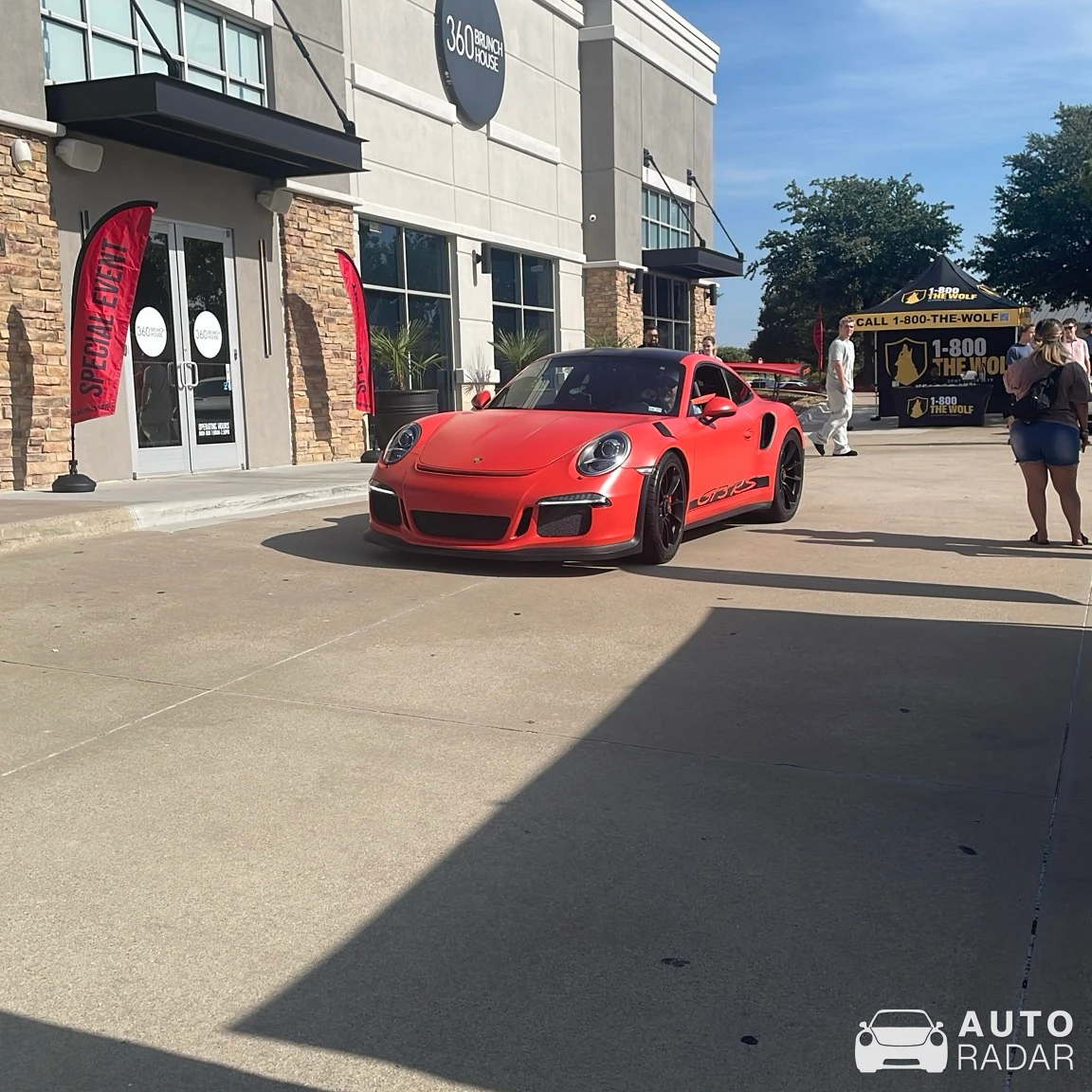 Porsche 991 GT3 RS MkI spotted in Fort Worth