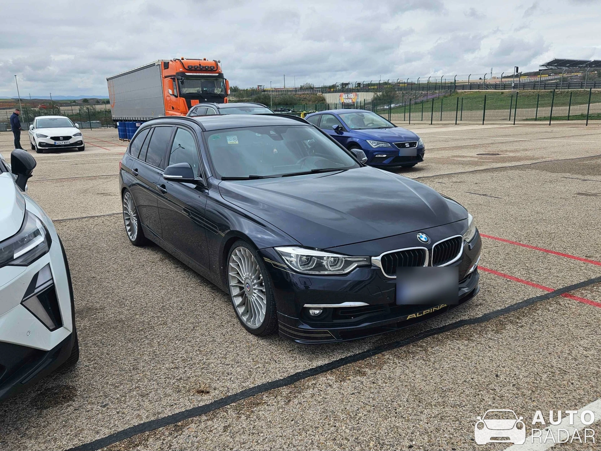 Alpina D3 spotted in Alcañiz