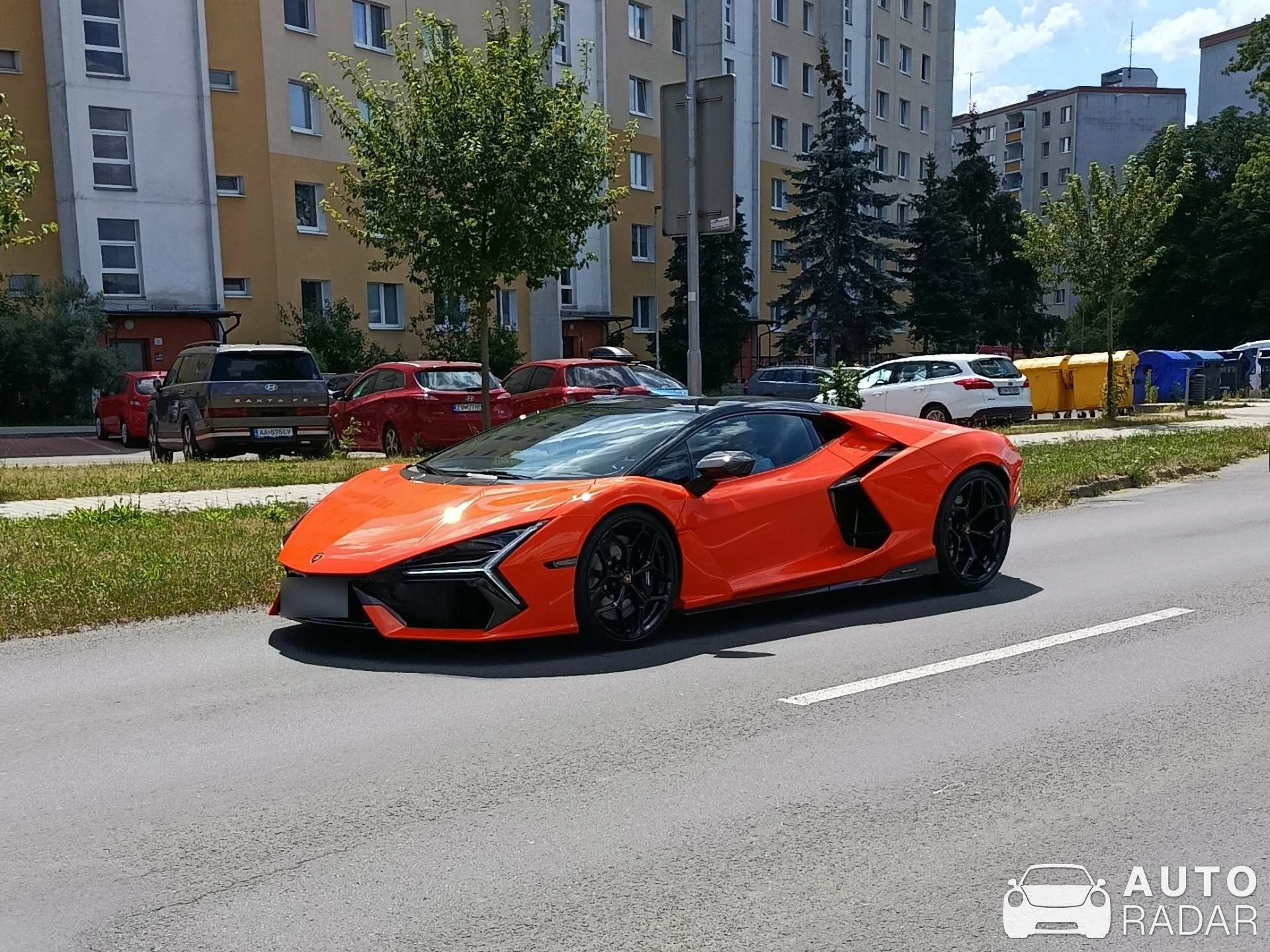 Lamborghini Revuelto spotted in Zvolen
