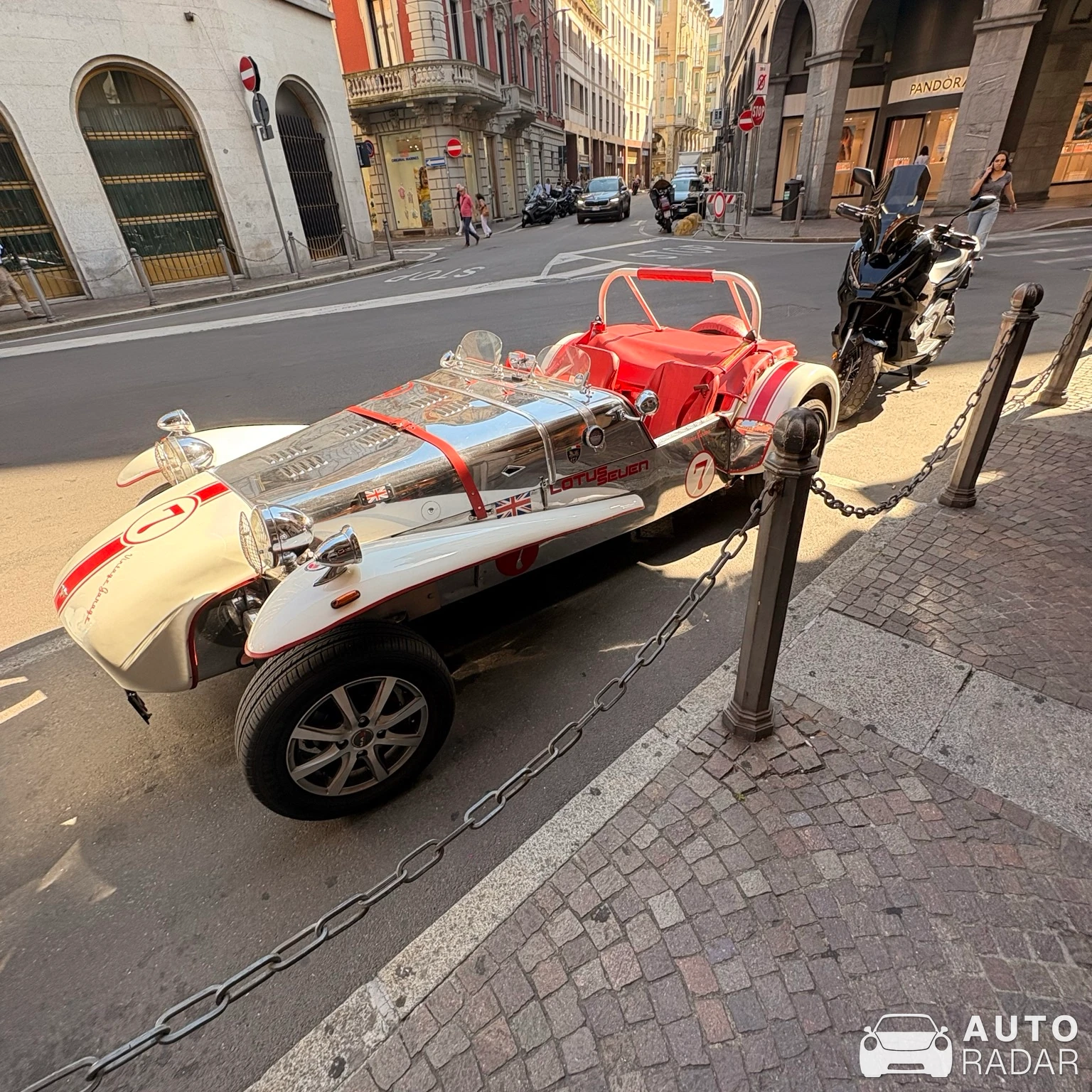 Lotus Seven spotted in Varese