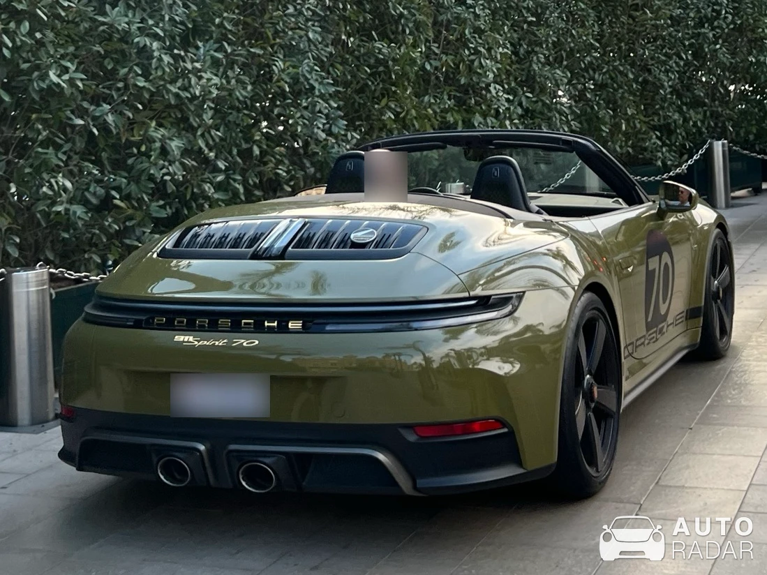 Porsche 992 Spirit 70 spotted in Monaco