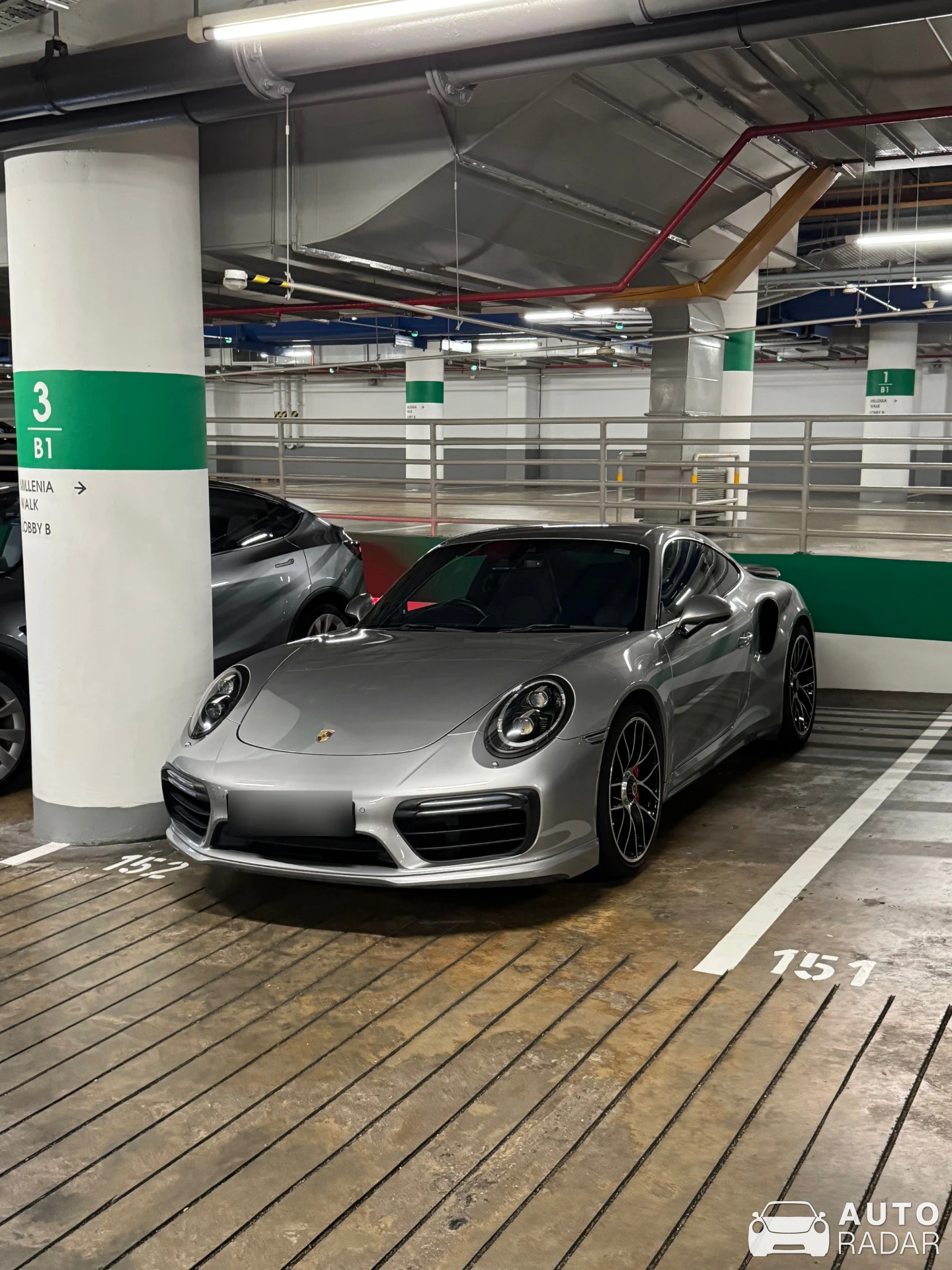 Porsche 991 Turbo MkII spotted in Singapore