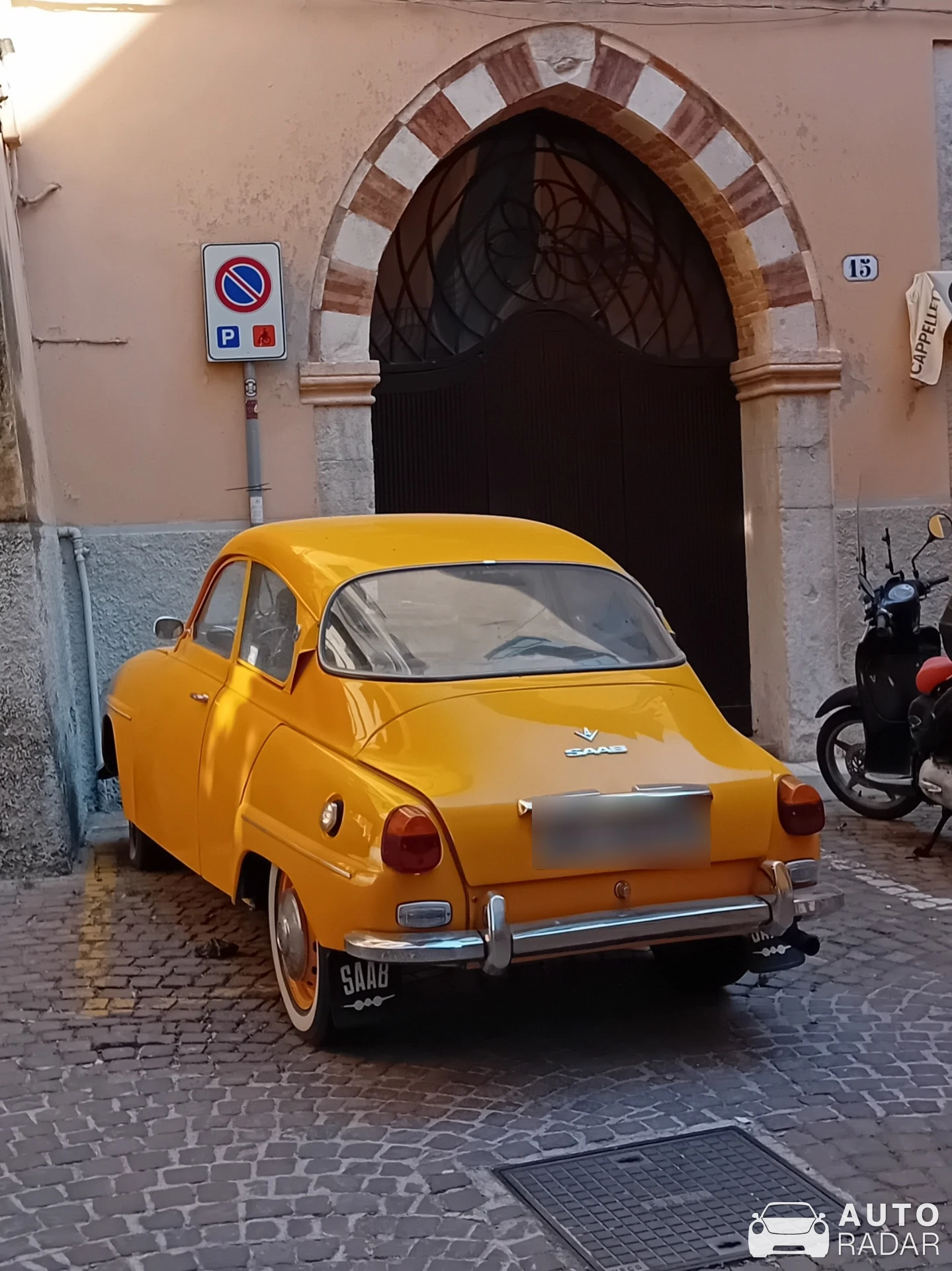 Saab 96 spotted in Verona