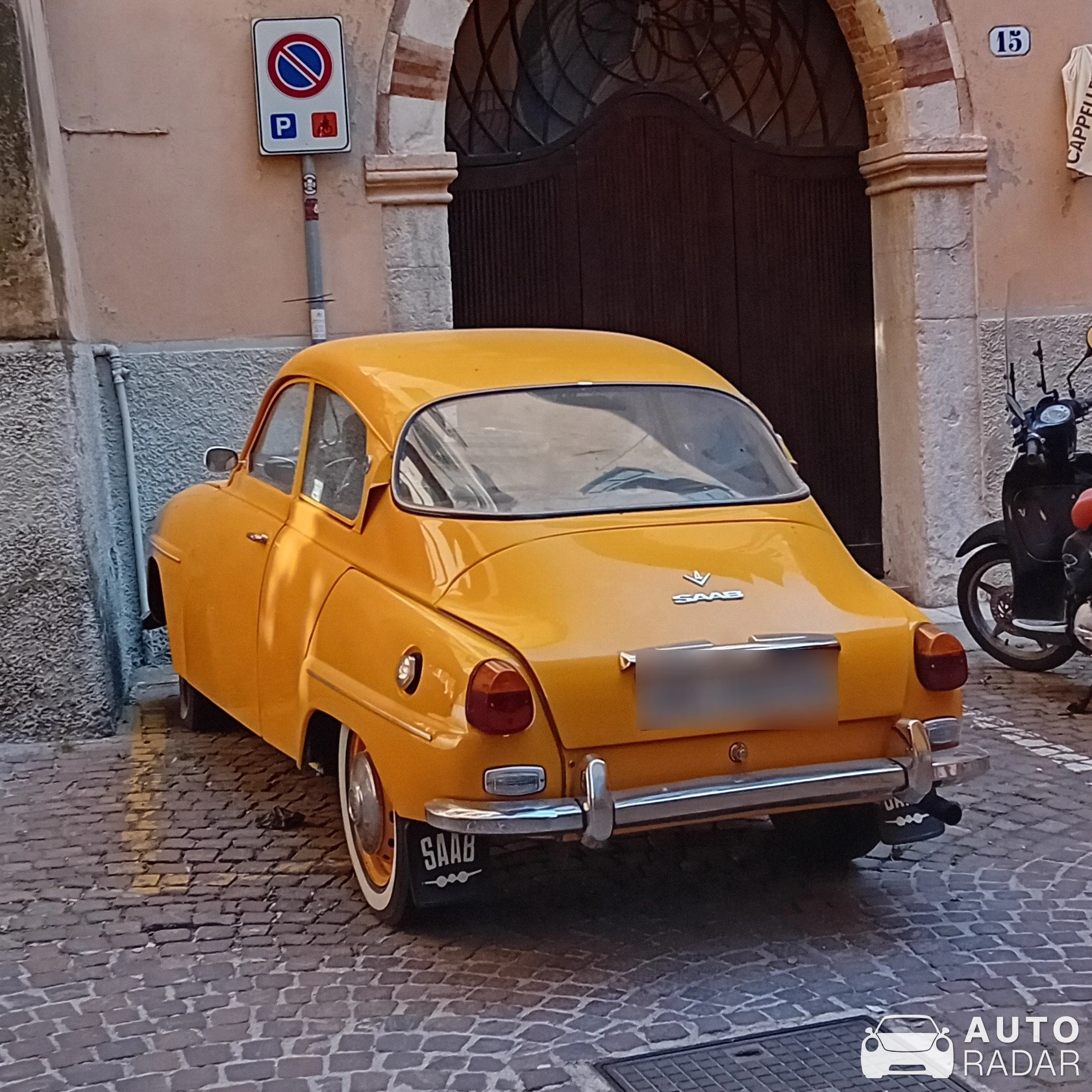 Saab 96 spotted in Verona