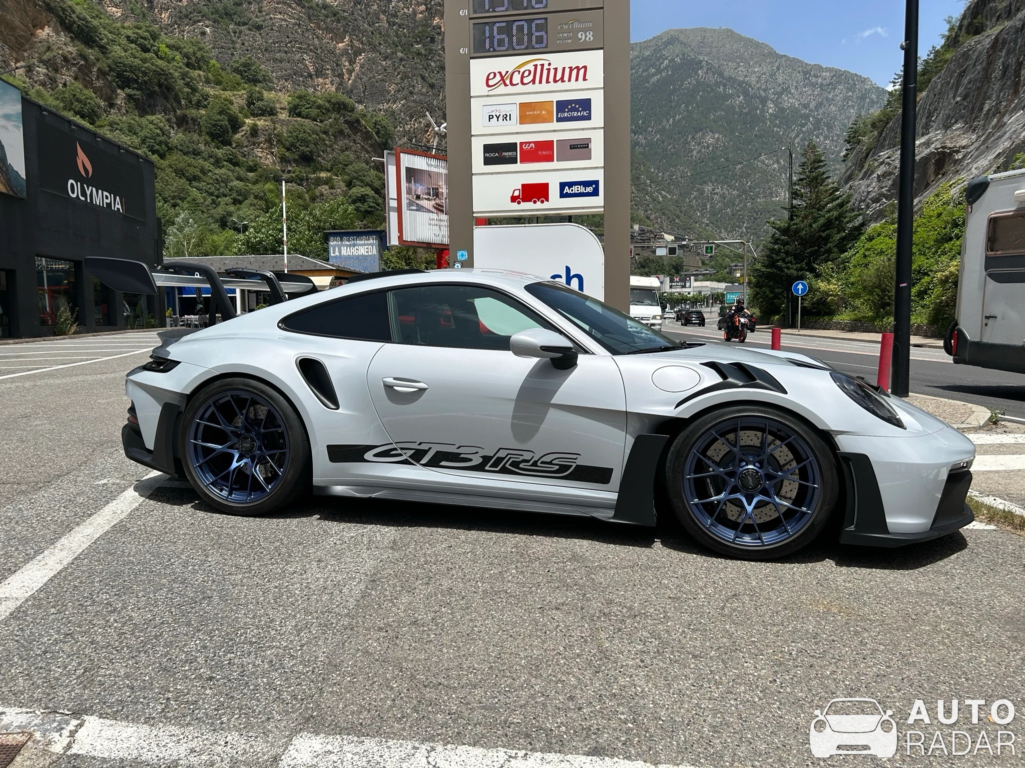 Porsche 992 GT3 RS MkI spotted in Andorra la Vella
