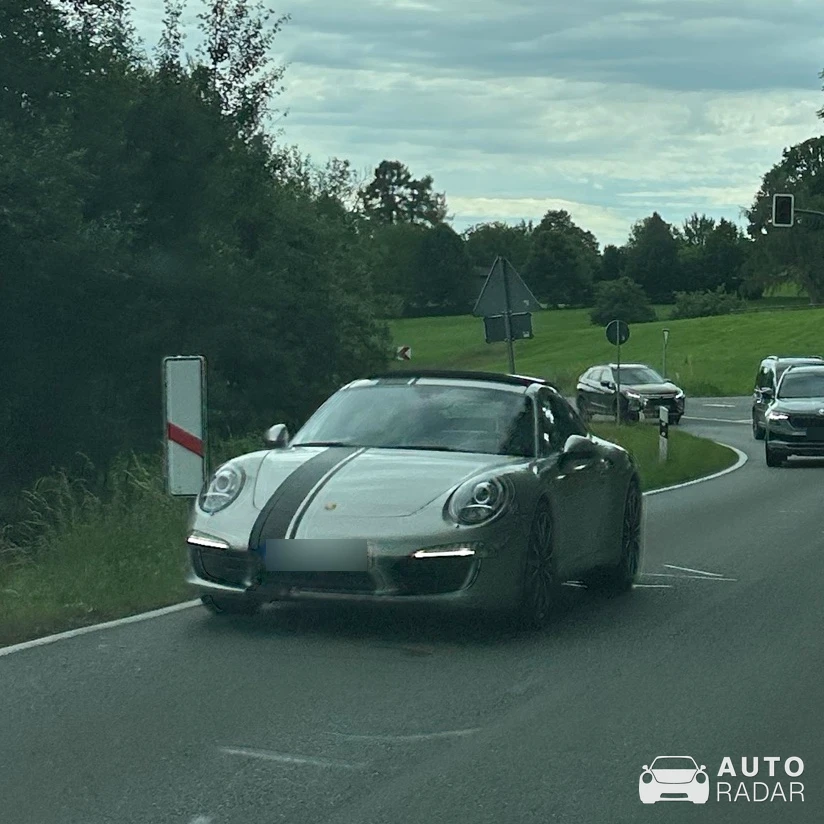 Porsche 991 Carrera MkI spotted in Zwönitz