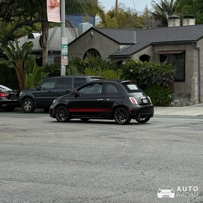 Abarth 500 spotted in West Hollywood