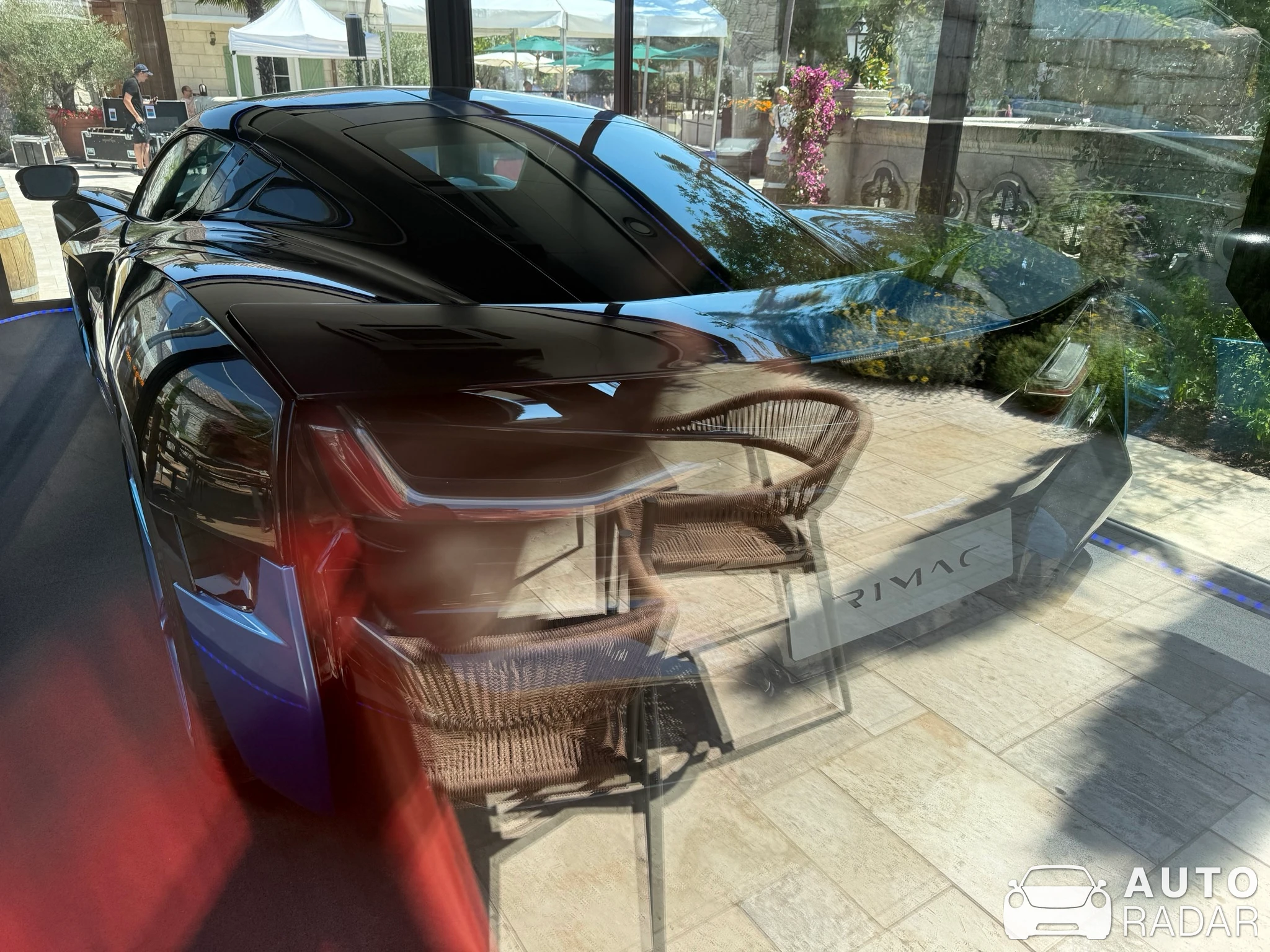 Rimac Nevera spotted in Rust