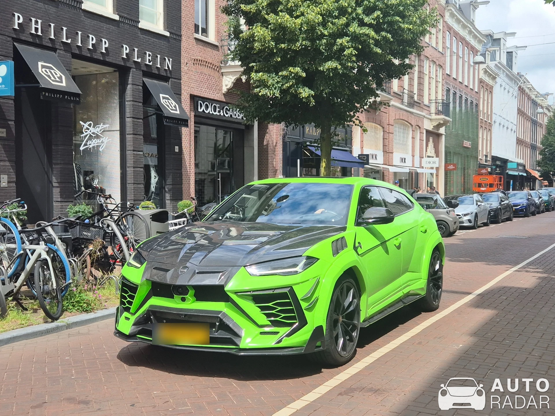 Lamborghini Urus Mansory Venatus Evo spotted in Amsterdam