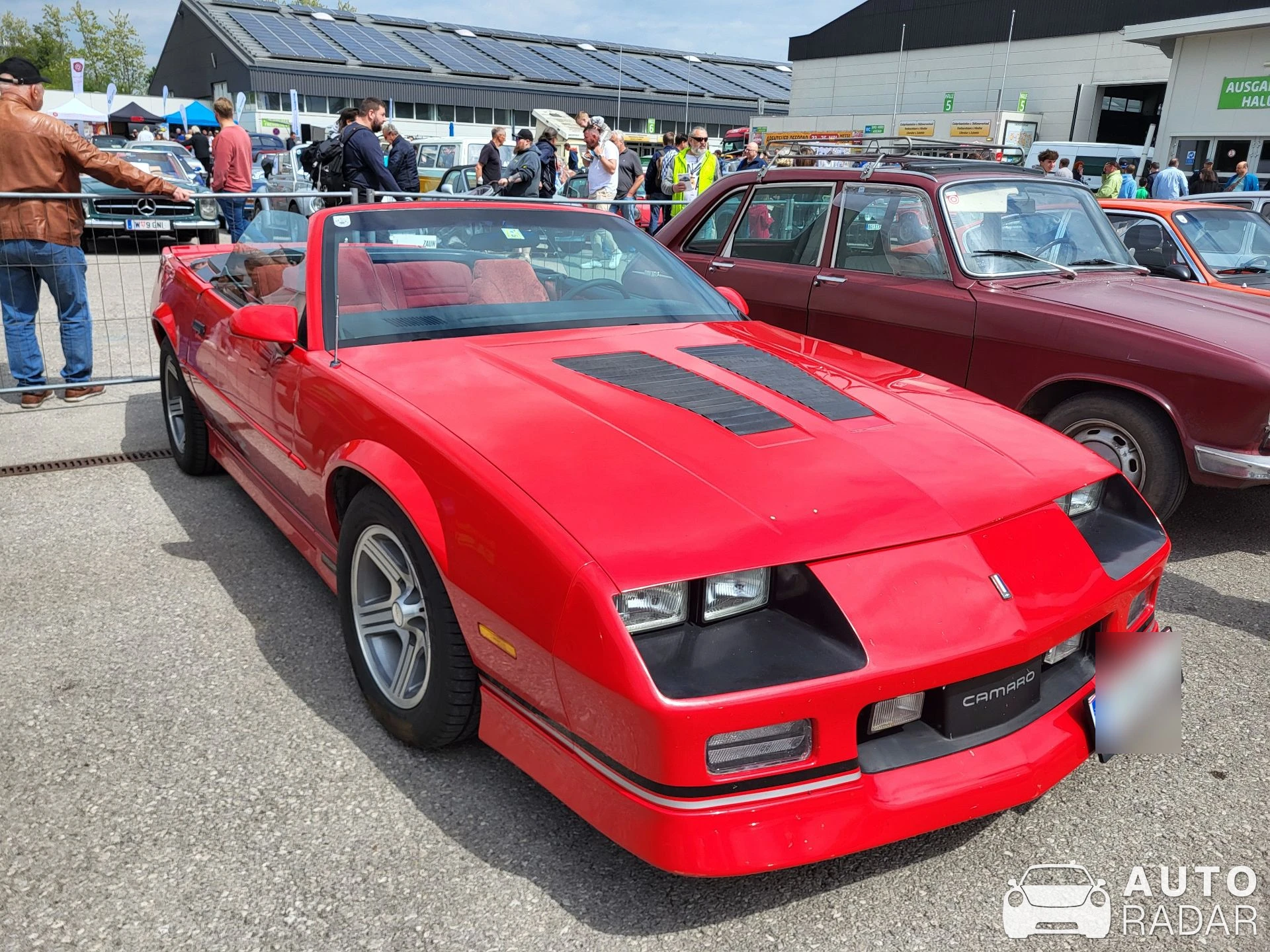 Chevrolet Camaro IROC-Z Convertible spotted in Tulln an der Donau, Austria