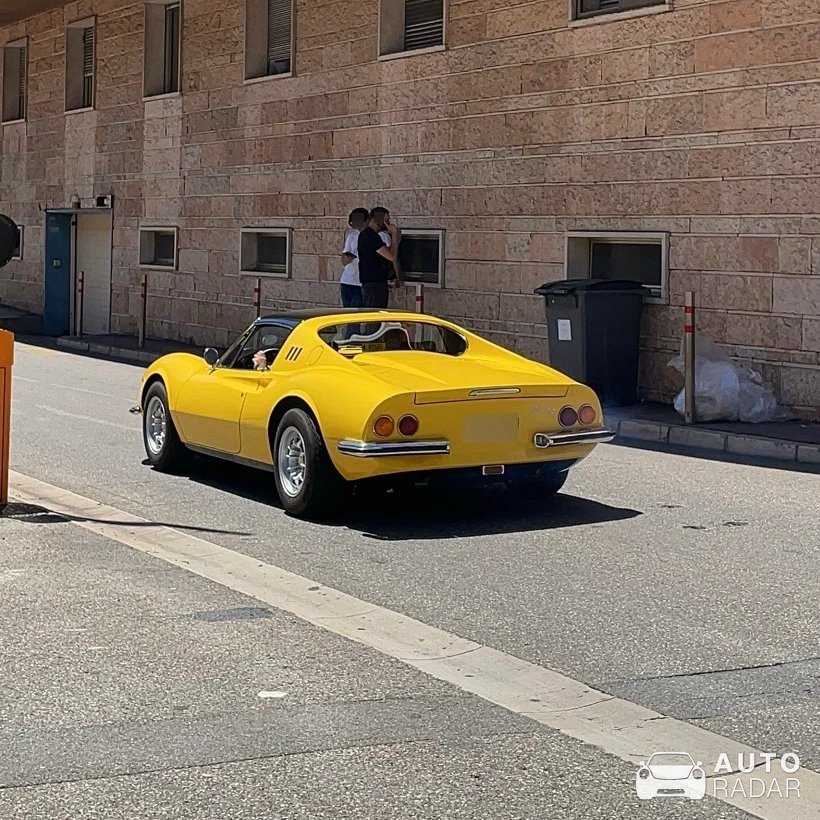 Ferrari Dino 246 GTS spotted in Monaco