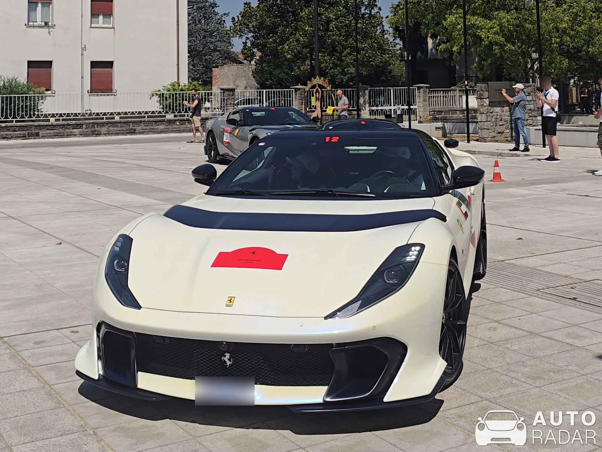Ferrari 812 Competizione spotted in Nova Gorica